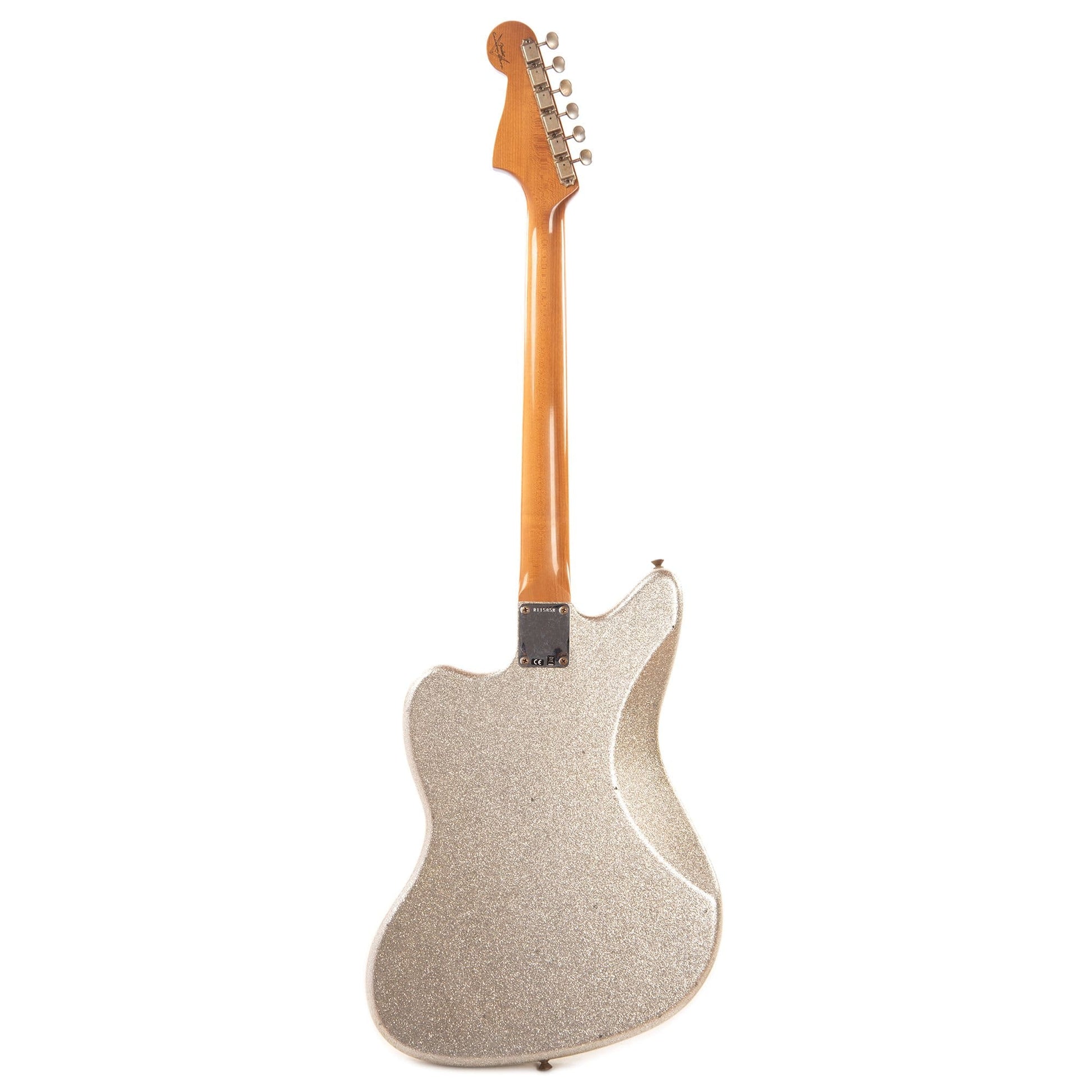 Fender Custom Shop '60s Jazzmaster "Chicago Special" Journeyman Super Aged Silver Sparkle w/Roasted Neck Electric Guitars / Solid Body