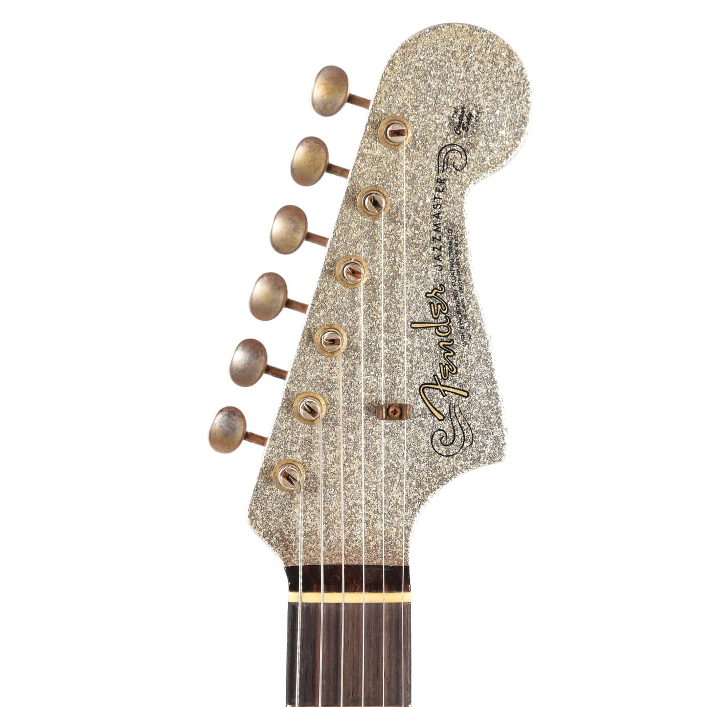 Fender Custom Shop '60s Jazzmaster "Chicago Special" Journeyman Super Aged Silver Sparkle w/Roasted Neck Electric Guitars / Solid Body