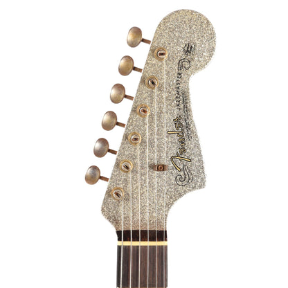 Fender Custom Shop '60s Jazzmaster "Chicago Special" Journeyman Super Aged Silver Sparkle w/Roasted Neck Electric Guitars / Solid Body