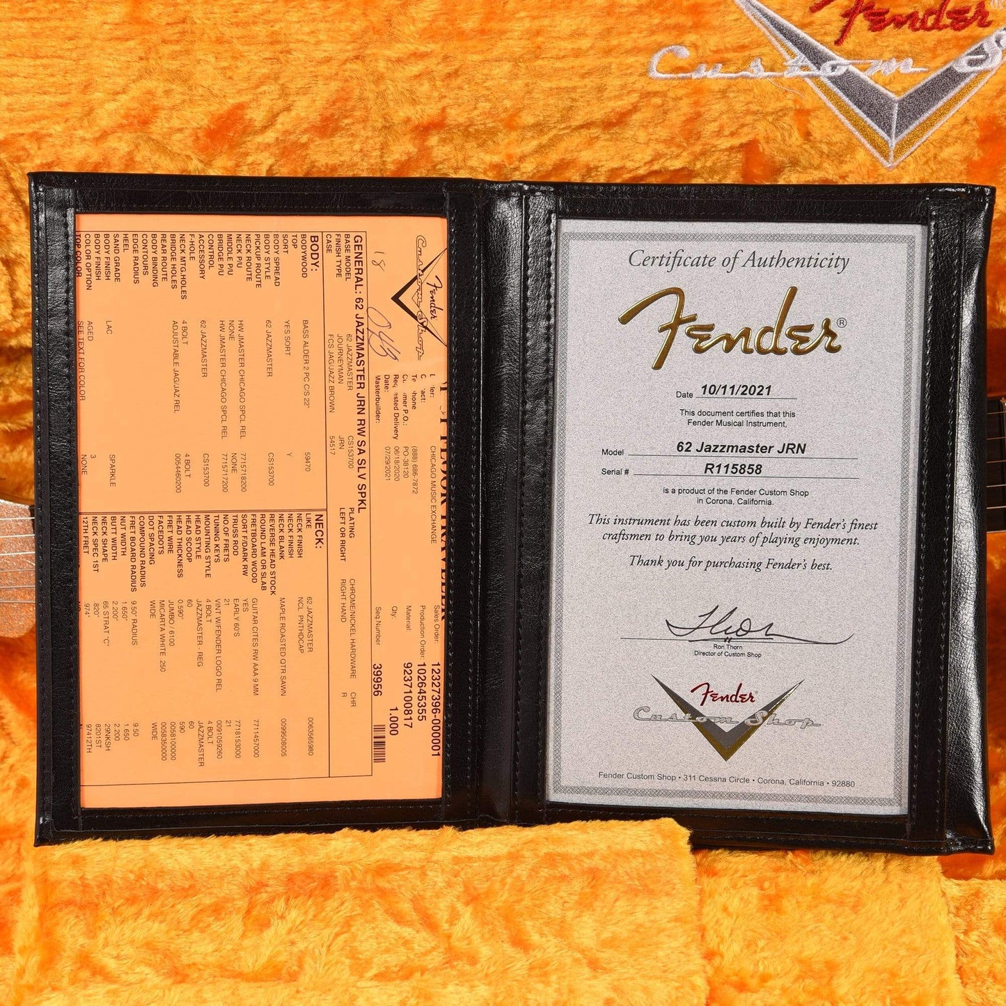 Fender Custom Shop '60s Jazzmaster "Chicago Special" Journeyman Super Aged Silver Sparkle w/Roasted Neck Electric Guitars / Solid Body