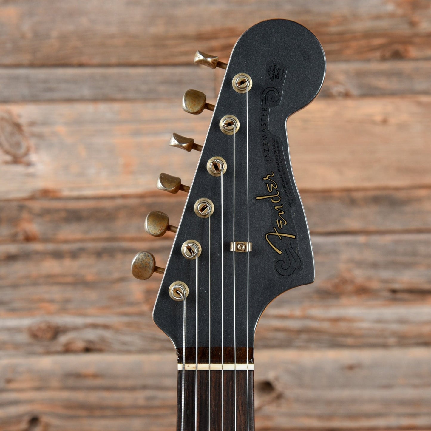 Fender Custom Shop '60s Jazzmaster "Chicago Special" w/Roasted Neck Journeyman Relic Aged Charcoal Frost Metallic 2021 Electric Guitars / Solid Body