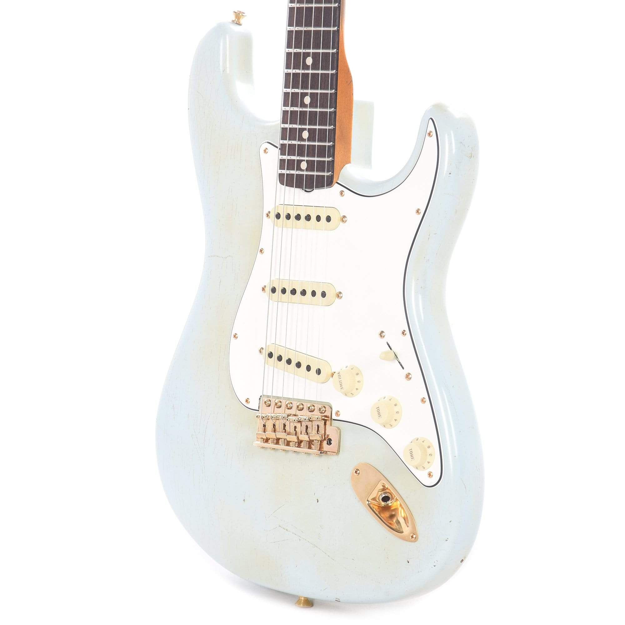 Fender Custom Shop '60s Stratocaster Journeyman Closet Classic Sonic Blue Master Built by Yuriy Shishkov Electric Guitars / Solid Body