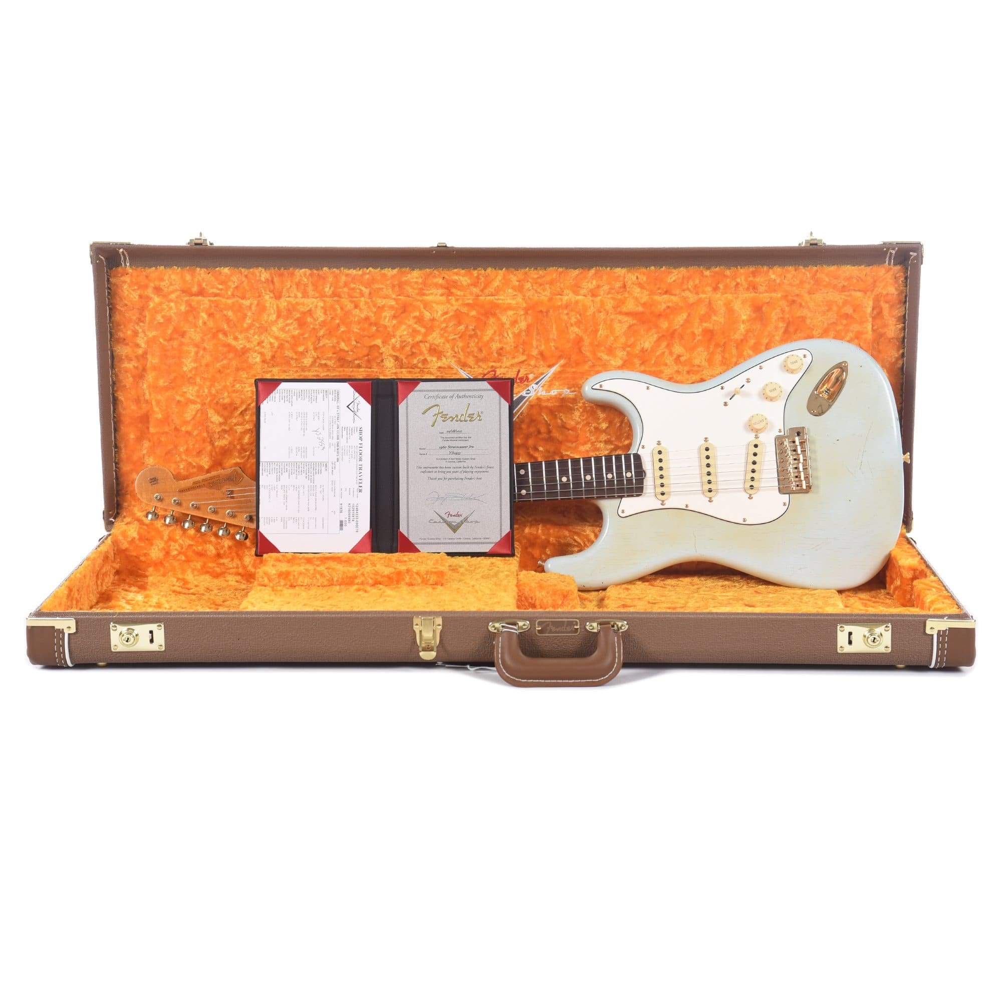 Fender Custom Shop '60s Stratocaster Journeyman Closet Classic Sonic Blue Master Built by Yuriy Shishkov Electric Guitars / Solid Body