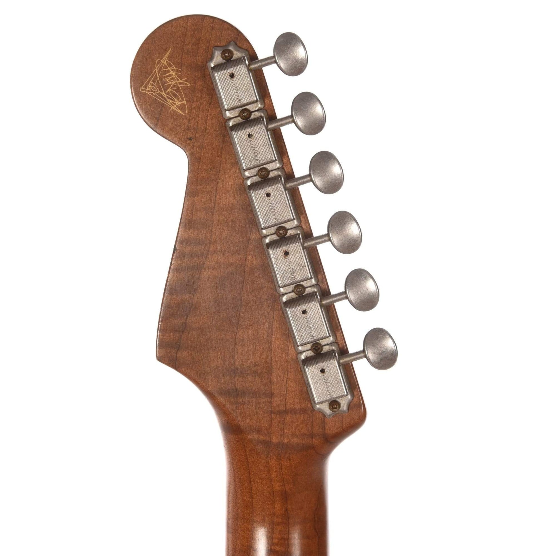 Fender Custom Shop 60s Stratocaster Journeyman Relic Aged Olympic White Master Built by Vincent Van Trigt Electric Guitars / Solid Body