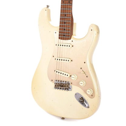 Fender Custom Shop 60s Stratocaster Journeyman Relic Aged Olympic White Master Built by Vincent Van Trigt Electric Guitars / Solid Body