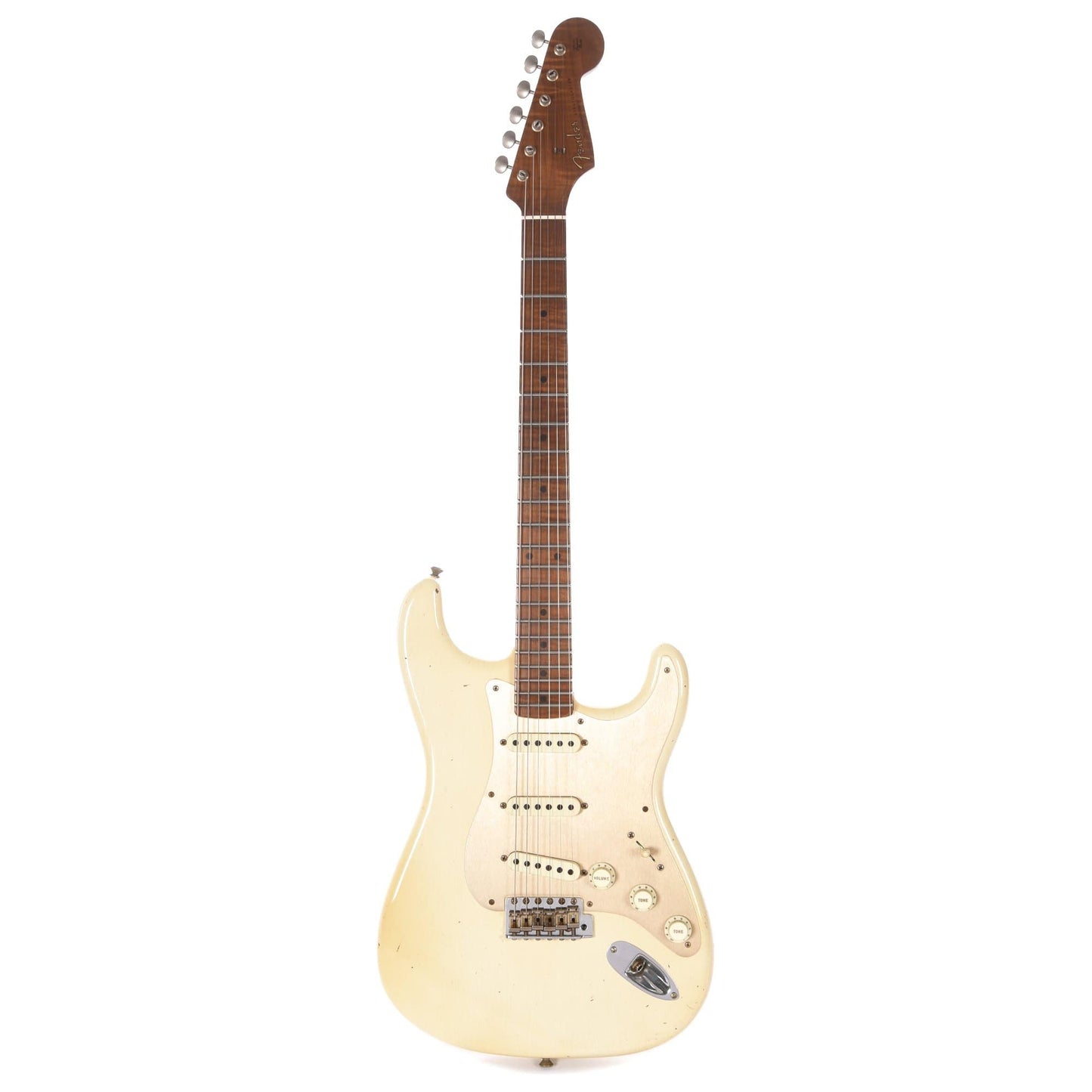 Fender Custom Shop 60s Stratocaster Journeyman Relic Aged Olympic White Master Built by Vincent Van Trigt Electric Guitars / Solid Body