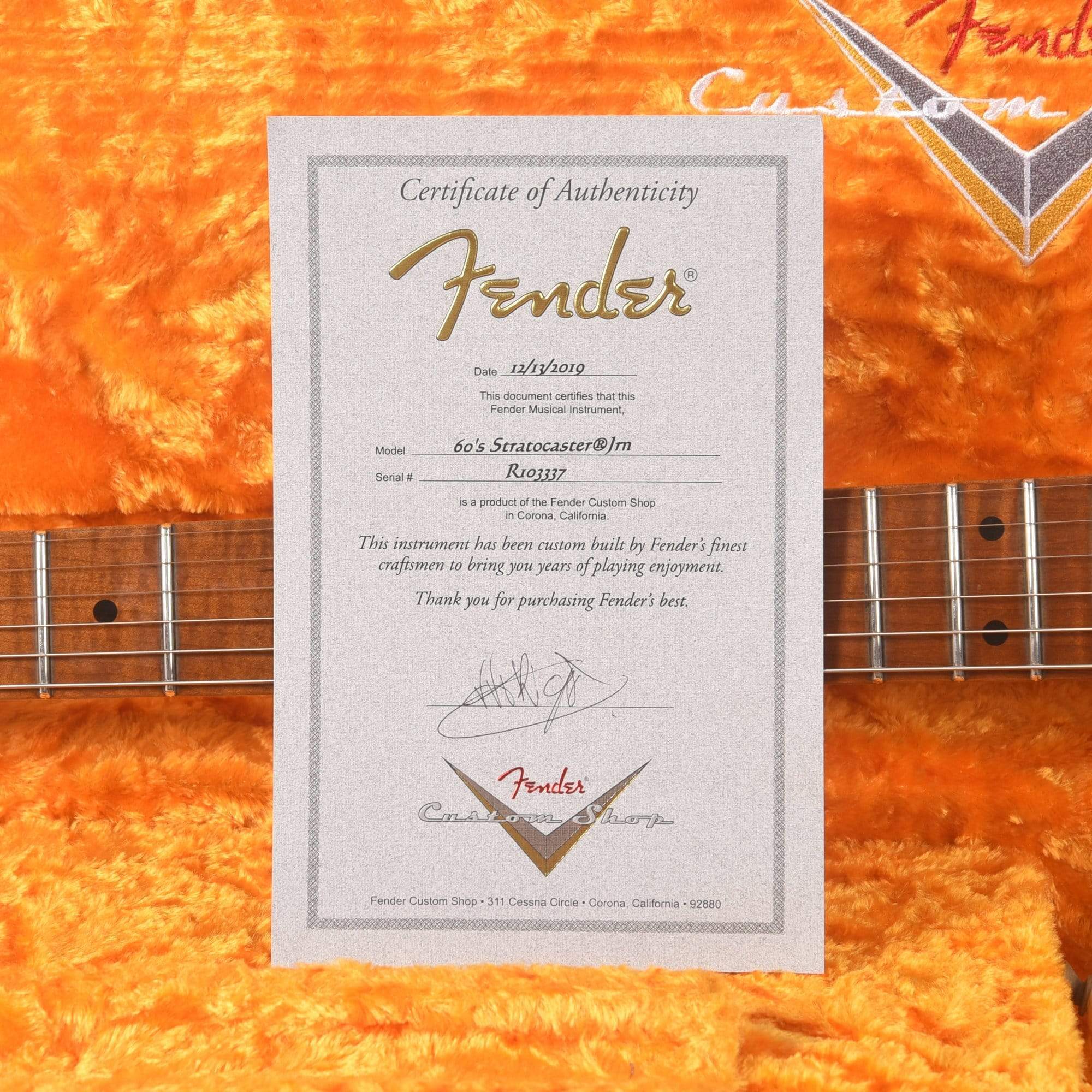 Fender Custom Shop 60s Stratocaster Journeyman Relic Aged Olympic White Master Built by Vincent Van Trigt Electric Guitars / Solid Body