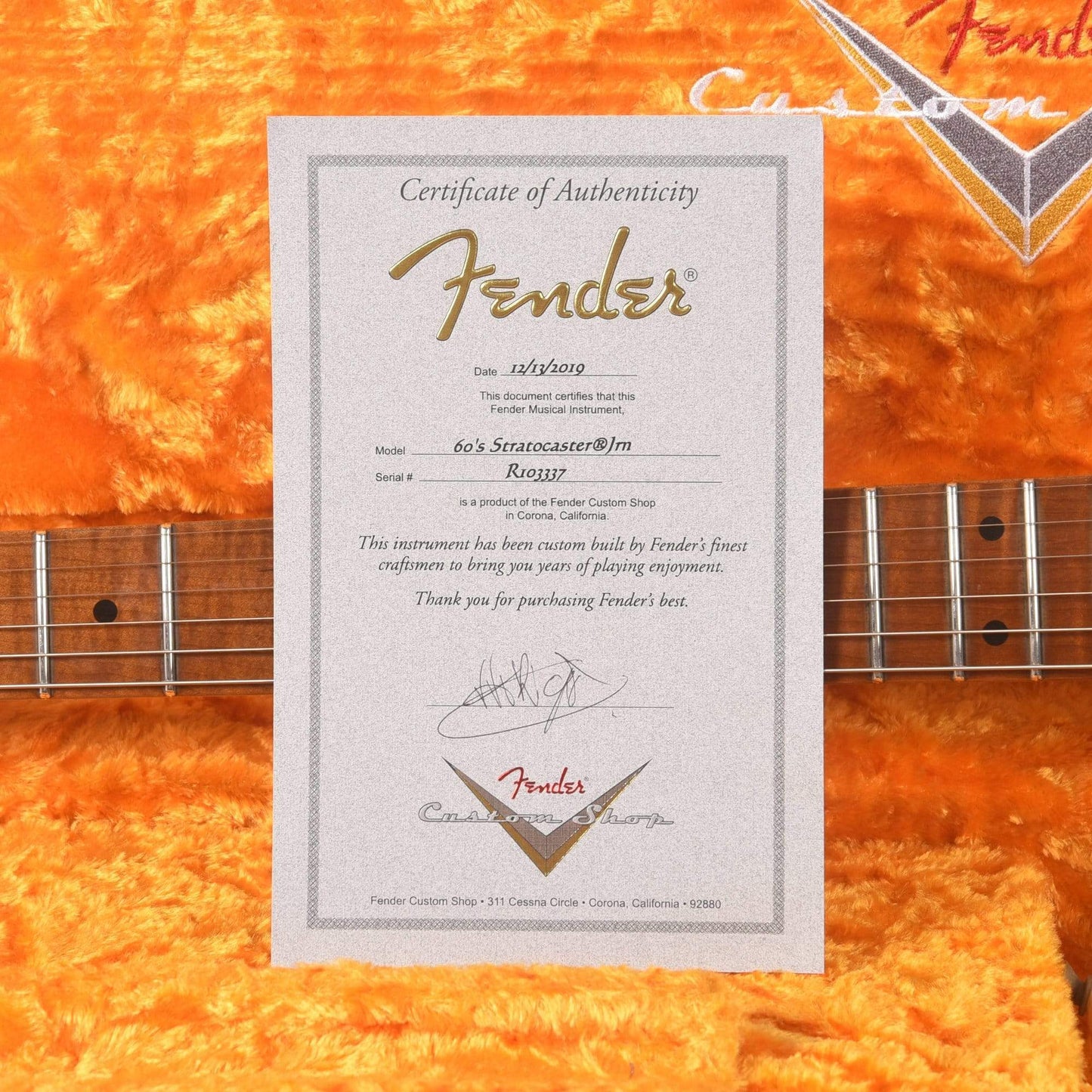 Fender Custom Shop 60s Stratocaster Journeyman Relic Aged Olympic White Master Built by Vincent Van Trigt Electric Guitars / Solid Body