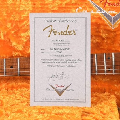 Fender Custom Shop 60s Stratocaster Journeyman Relic Aged Olympic White Master Built by Vincent Van Trigt Electric Guitars / Solid Body