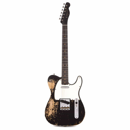 Fender Custom Shop 60s Telecaster Custom Relic Black Master Built by Paul Waller Electric Guitars / Solid Body