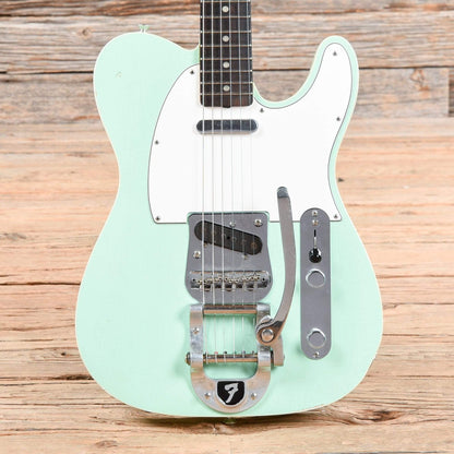 Fender Custom Shop '60s Telecaster Custom Relic Surf Green 2012 Electric Guitars / Solid Body