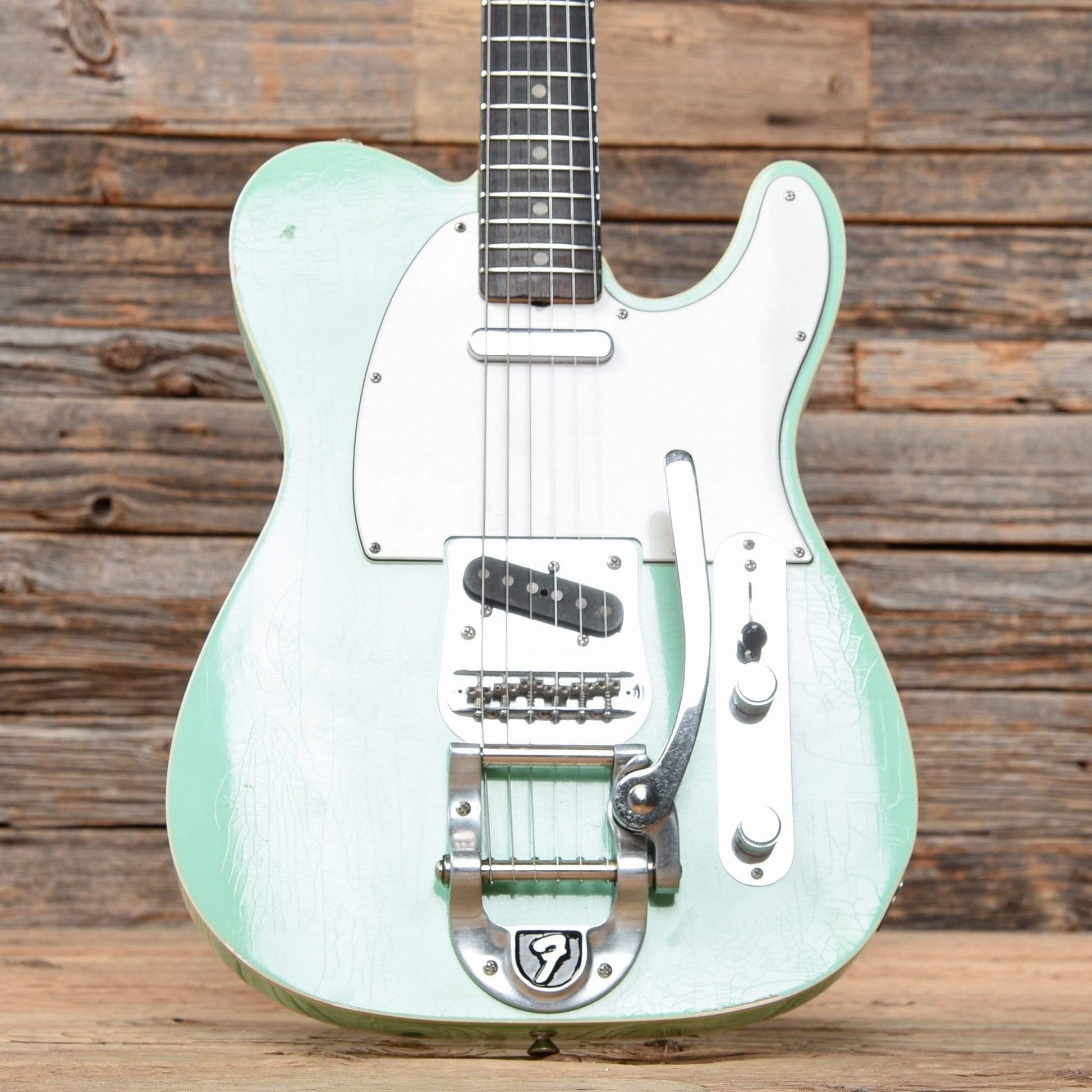 Fender Custom Shop '60s Telecaster Custom Relic Surf Green 2012 Electric Guitars / Solid Body