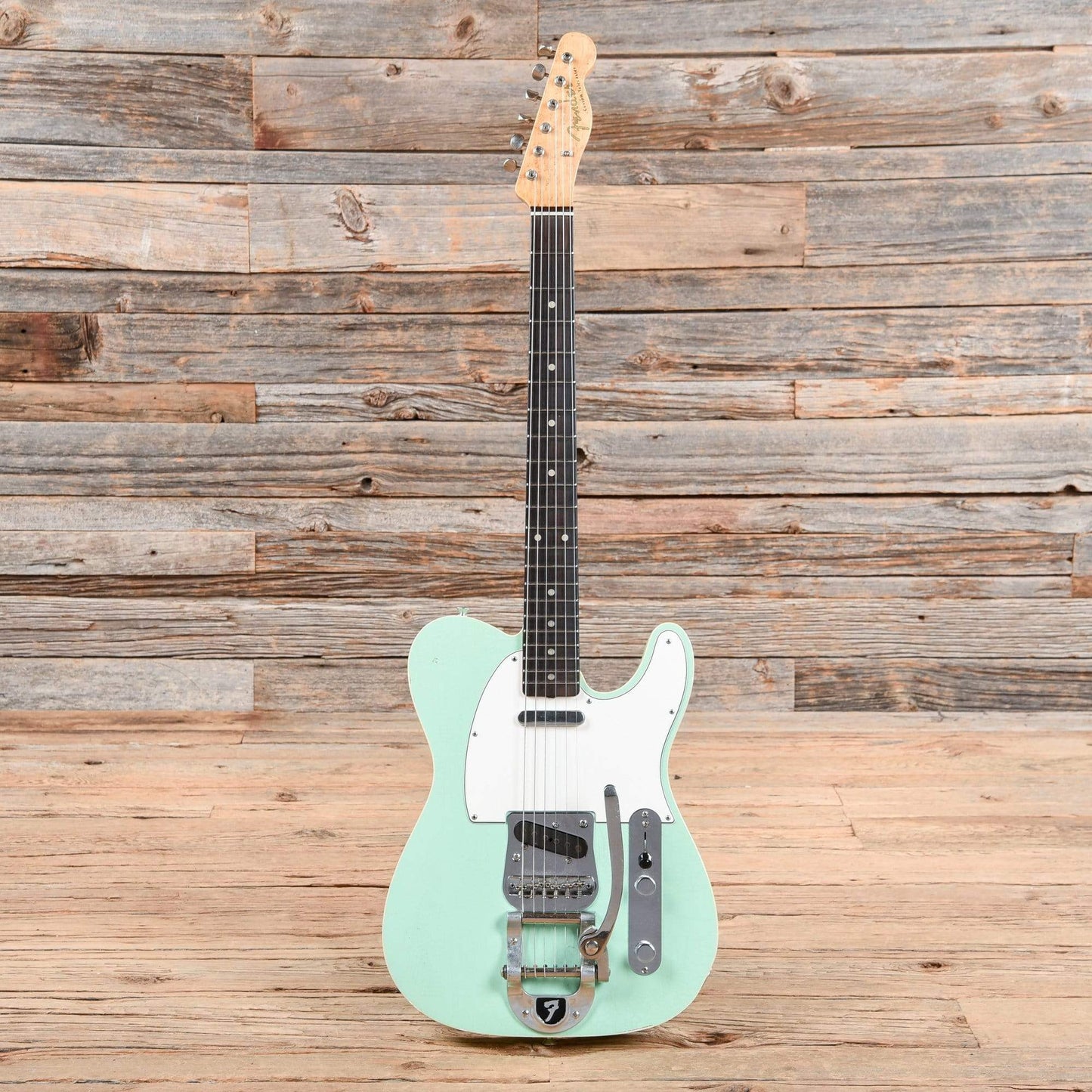 Fender Custom Shop '60s Telecaster Custom Relic Surf Green 2012 Electric Guitars / Solid Body