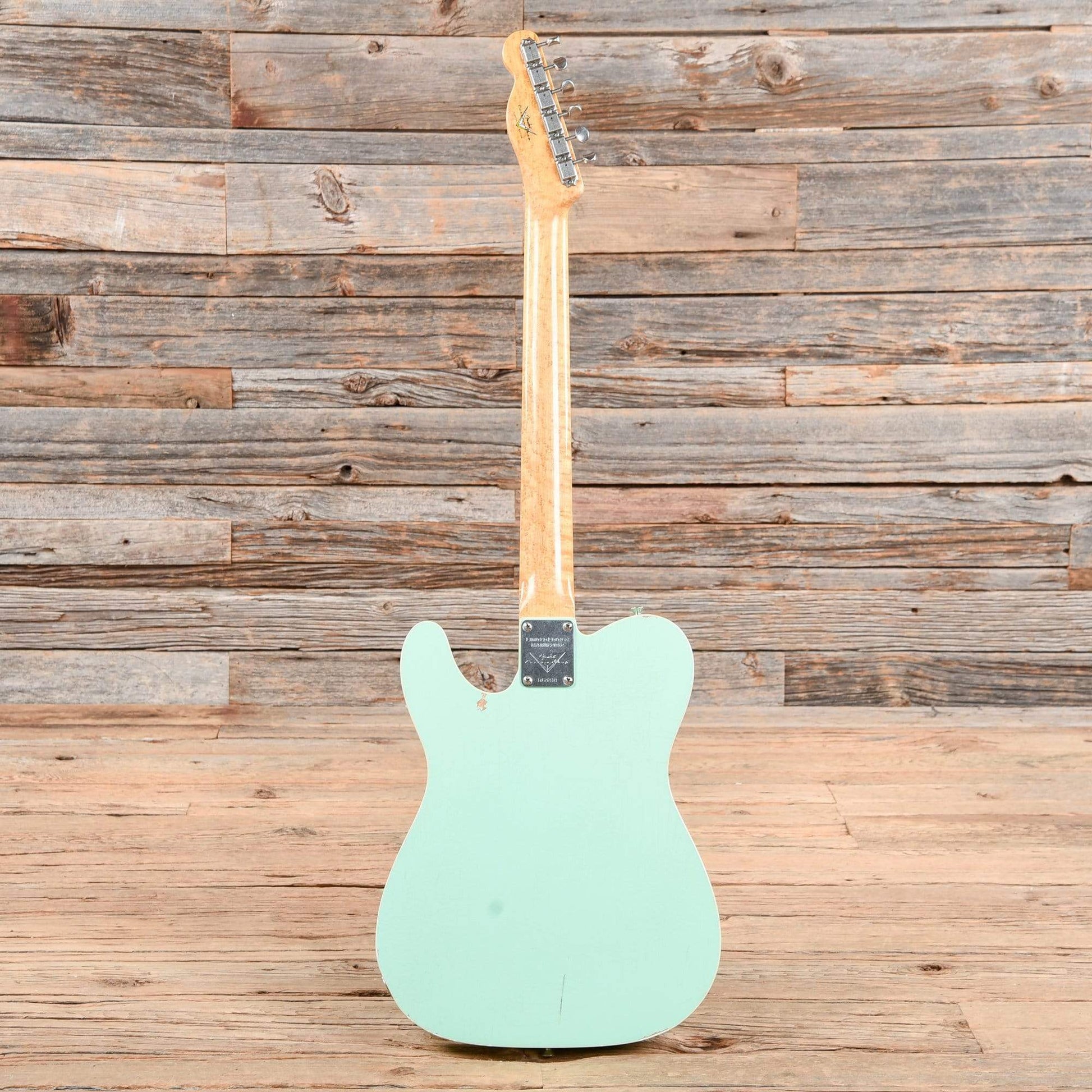 Fender Custom Shop '60s Telecaster Custom Relic Surf Green 2012 Electric Guitars / Solid Body