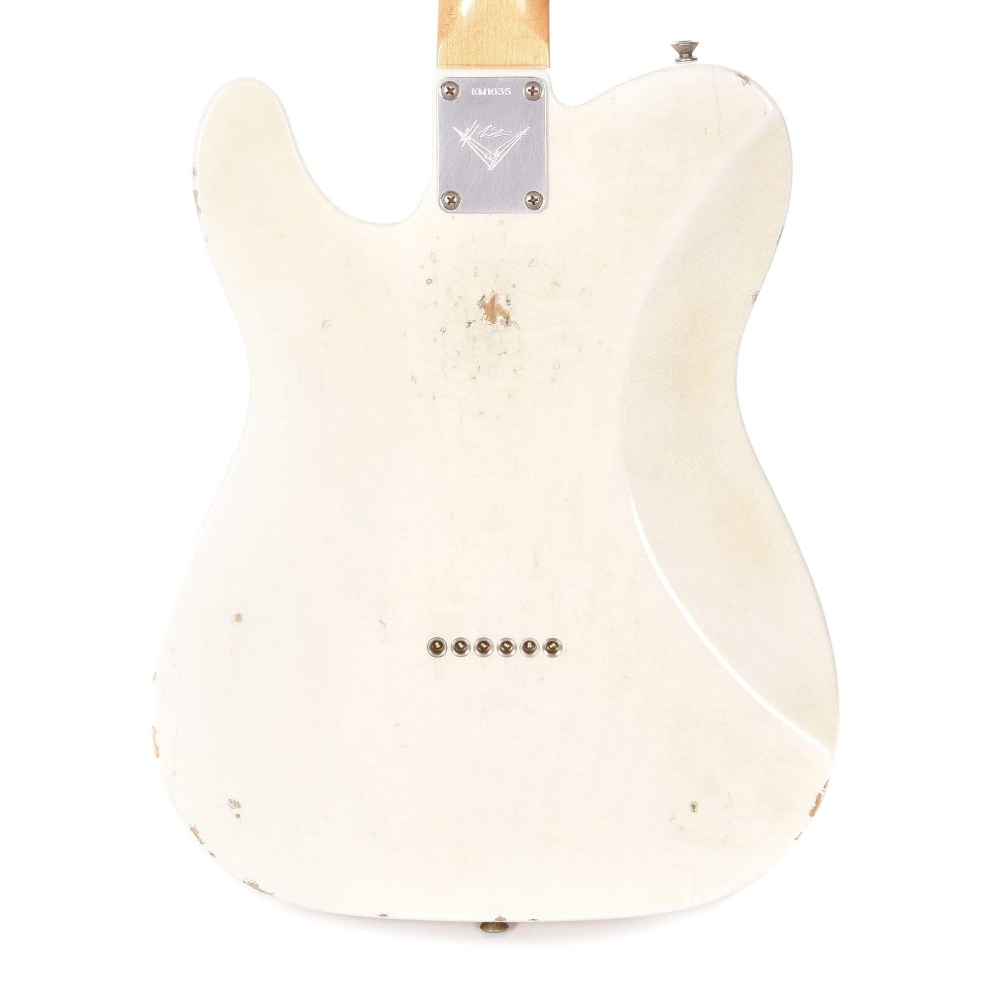 Fender Custom Shop 60s Telecaster Custom Relic White Blonde Master Built by Kyle Mcmillin Electric Guitars / Solid Body