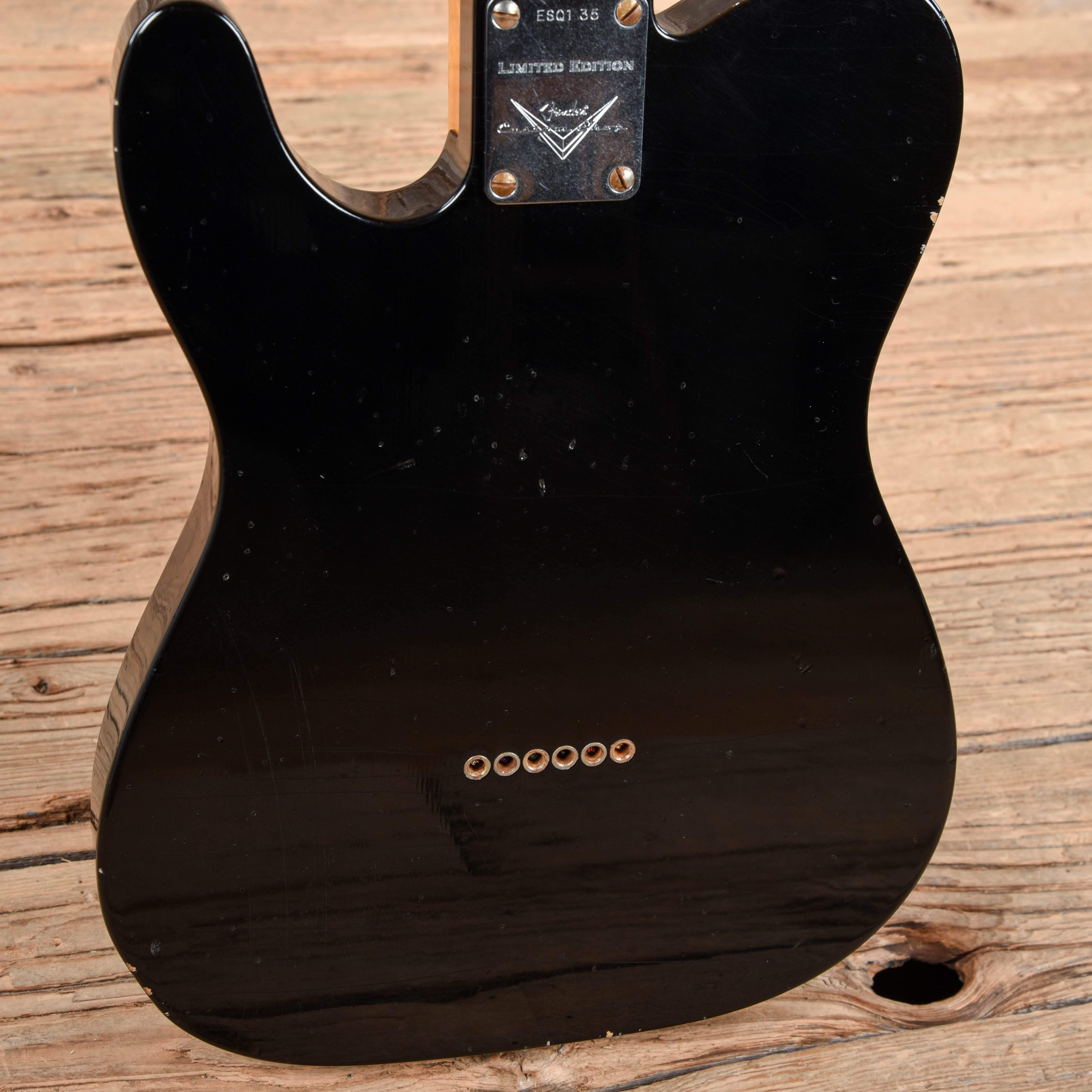 Fender Custom Shop 60th Anniversary Limited Esquire Black 2011 Electric Guitars / Solid Body