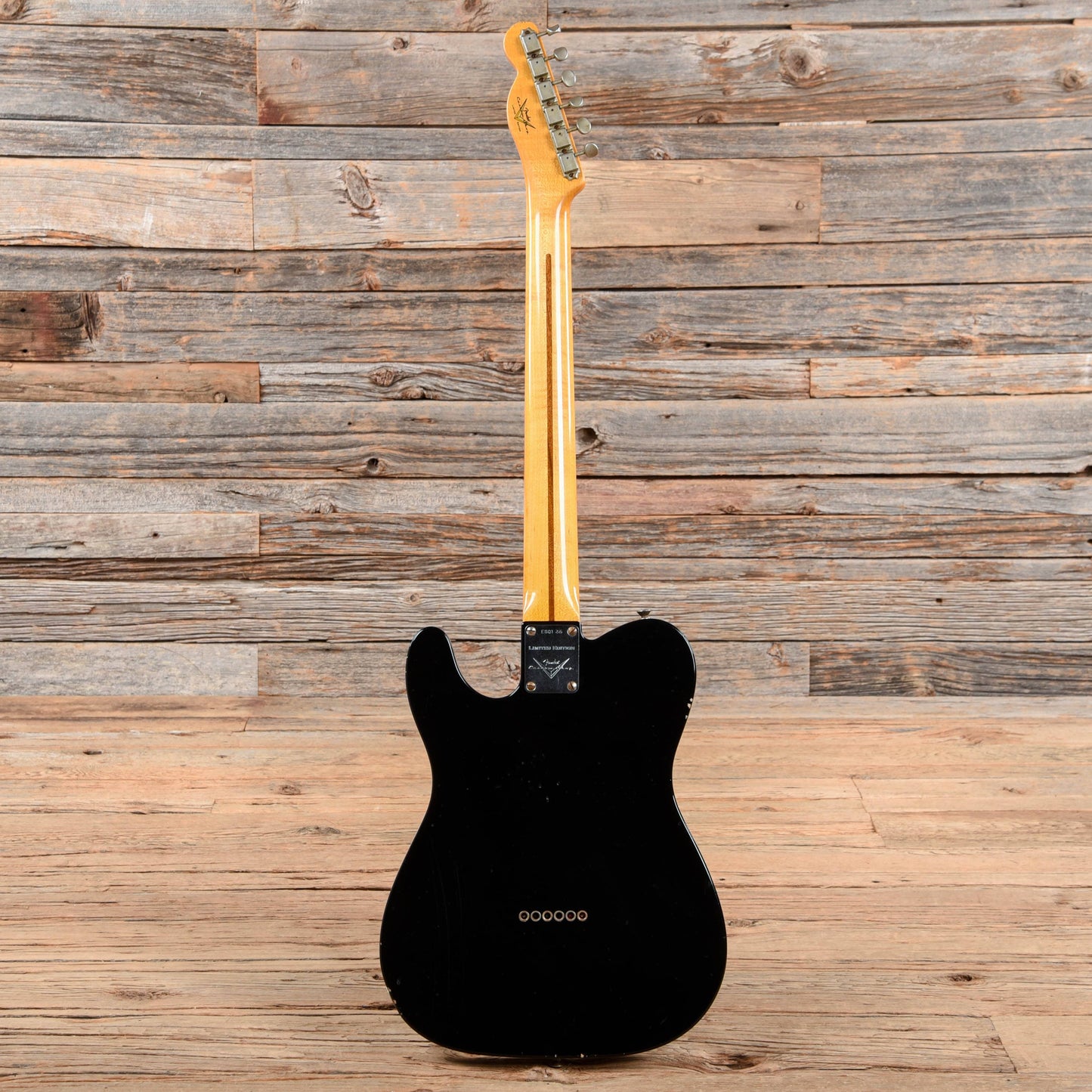 Fender Custom Shop 60th Anniversary Limited Esquire Black 2011 Electric Guitars / Solid Body