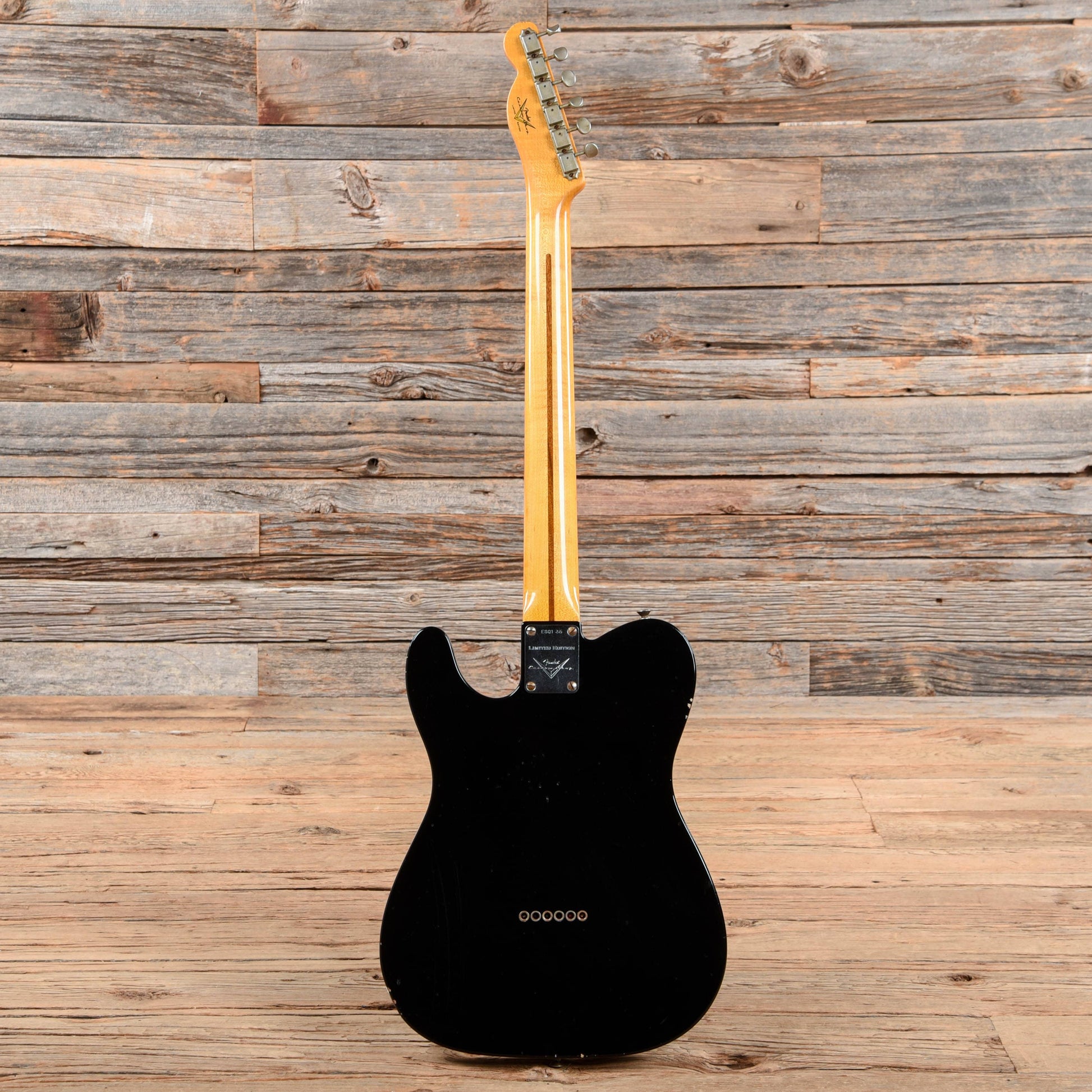 Fender Custom Shop 60th Anniversary Limited Esquire Black 2011 Electric Guitars / Solid Body