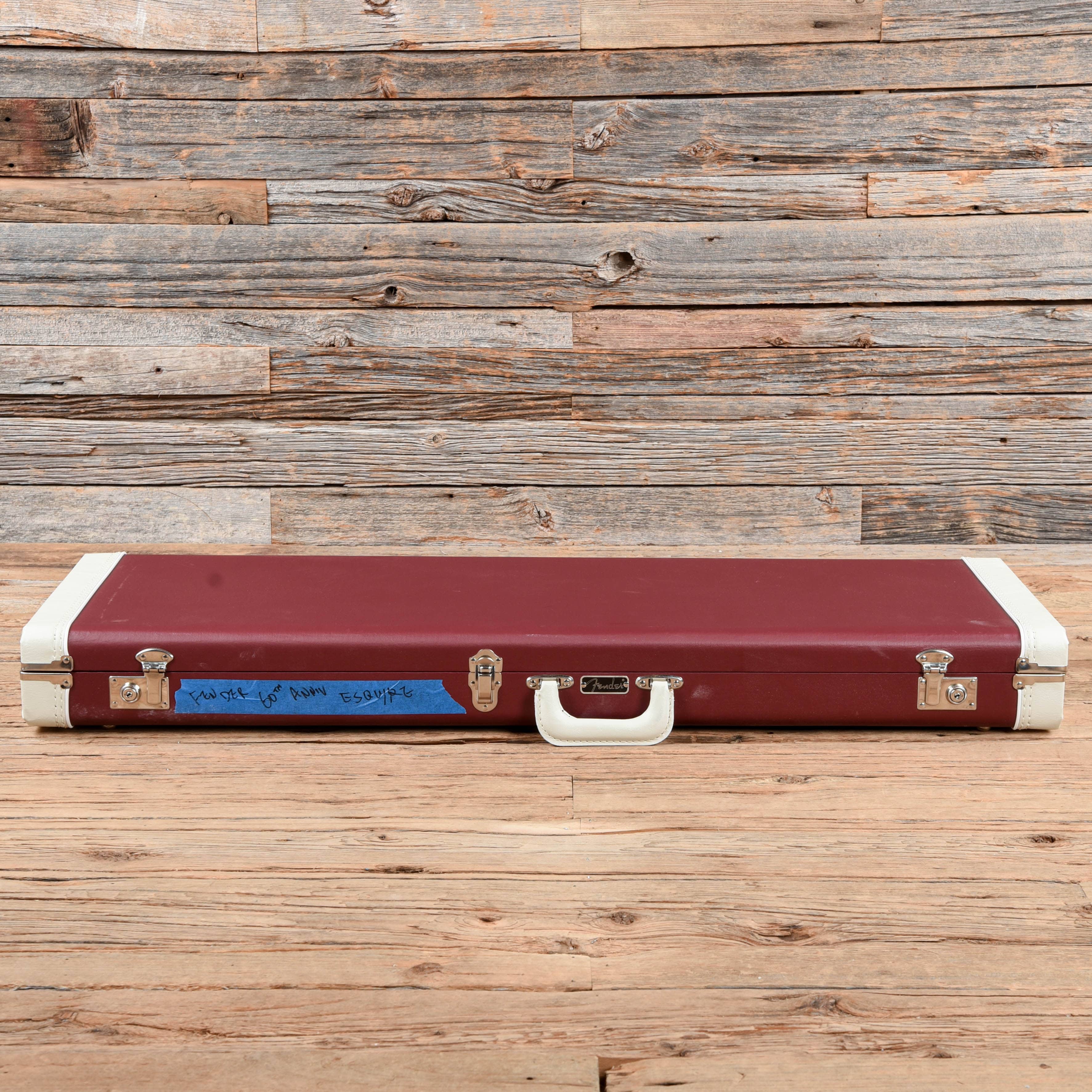 Fender Custom Shop 60th Anniversary Limited Esquire Black 2011 Electric Guitars / Solid Body