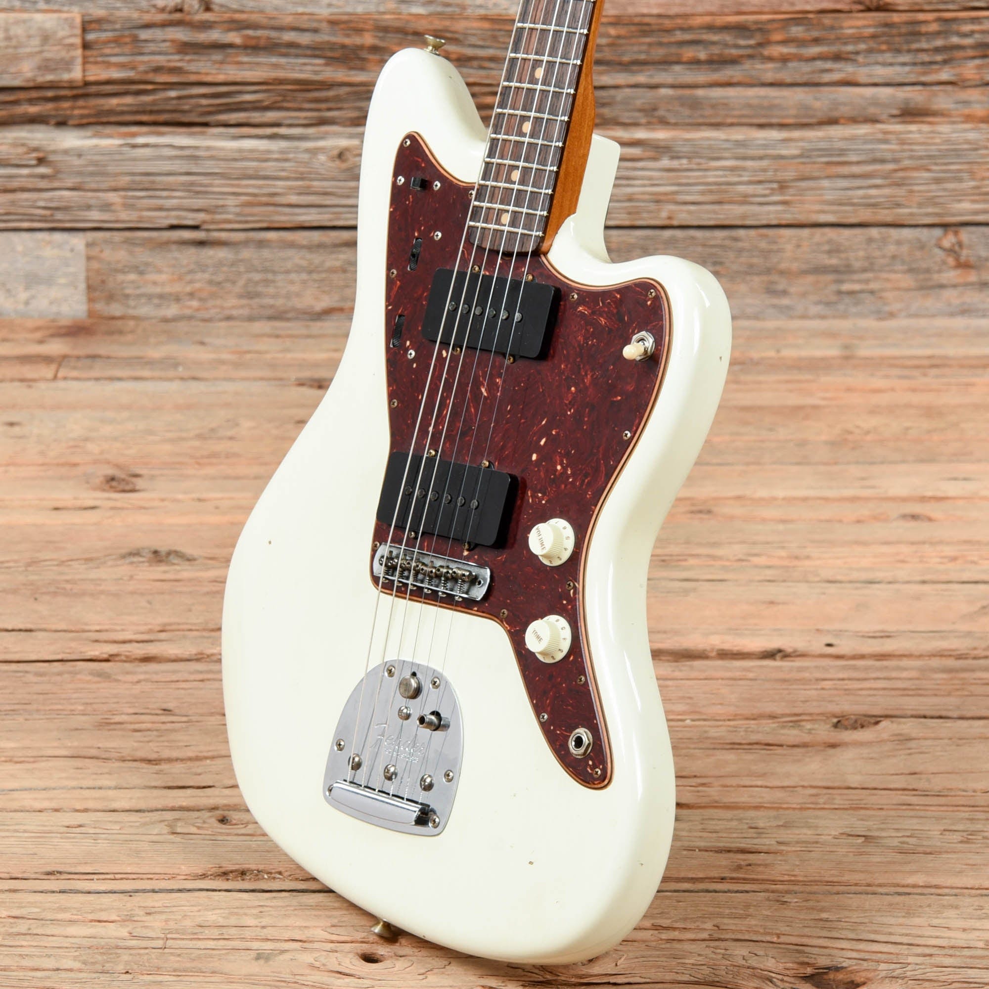 Fender Custom Shop '62 Jazzmaster Journeyman Relic Aged Olympic White 2022 Electric Guitars / Solid Body