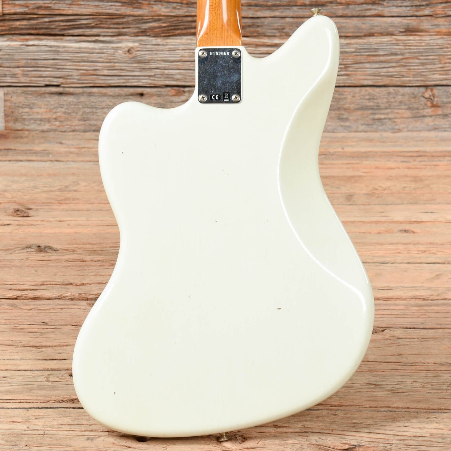 Fender Custom Shop '62 Jazzmaster Journeyman Relic Aged Olympic White 2022 Electric Guitars / Solid Body