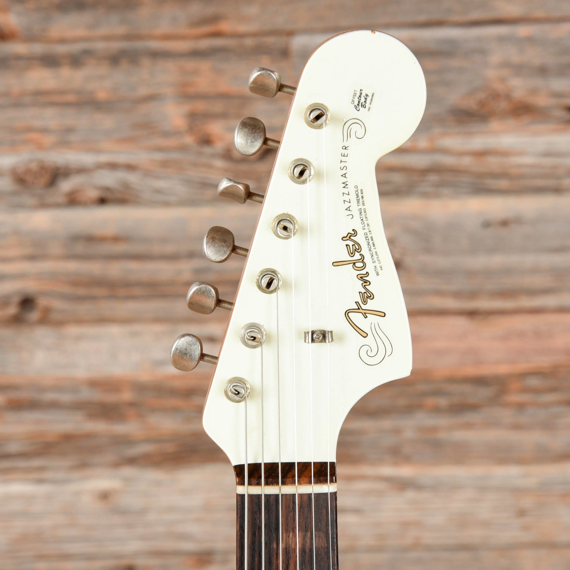 Fender Custom Shop '62 Jazzmaster Journeyman Relic Aged Olympic White 2022 Electric Guitars / Solid Body