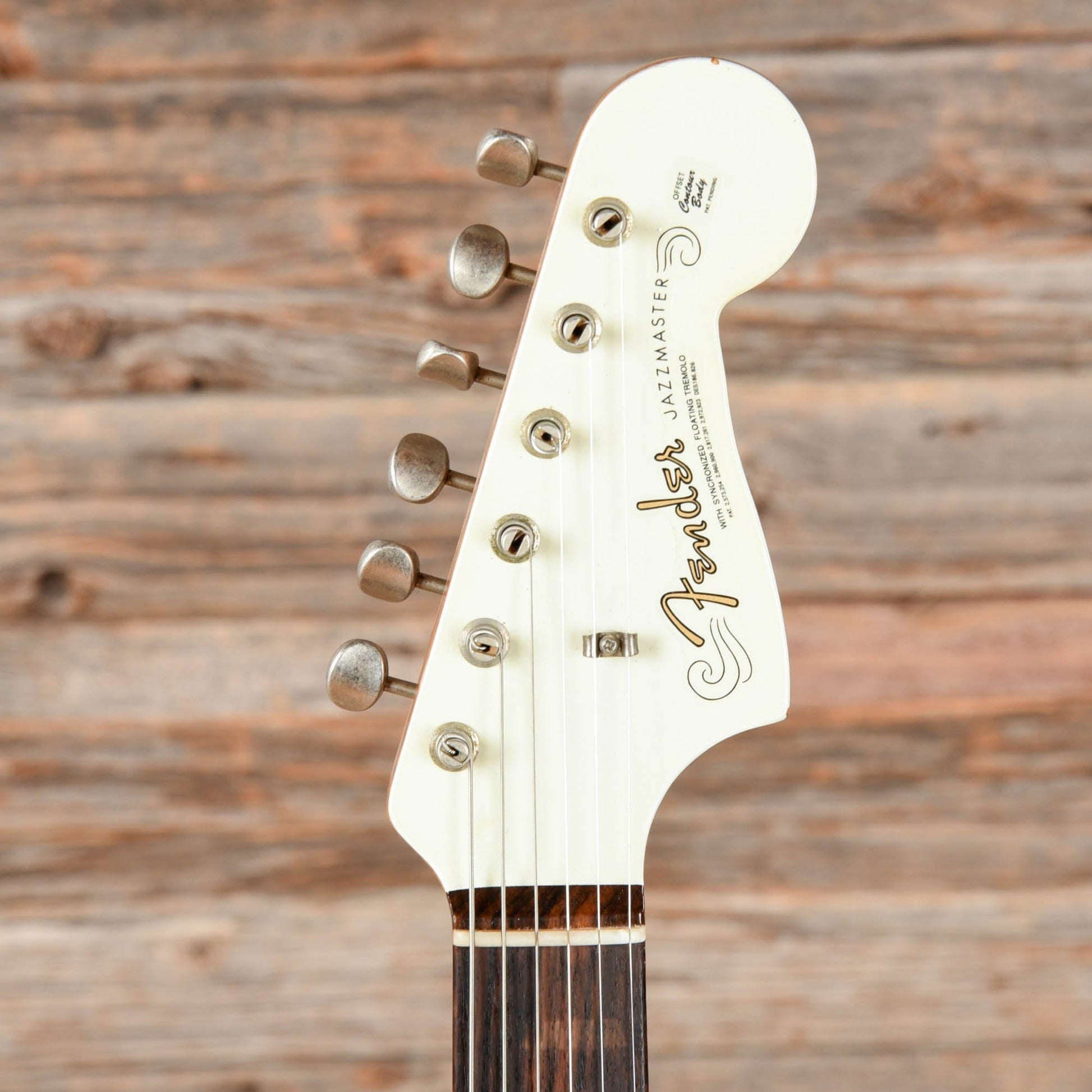 Fender Custom Shop '62 Jazzmaster Journeyman Relic Aged Olympic White 2022 Electric Guitars / Solid Body