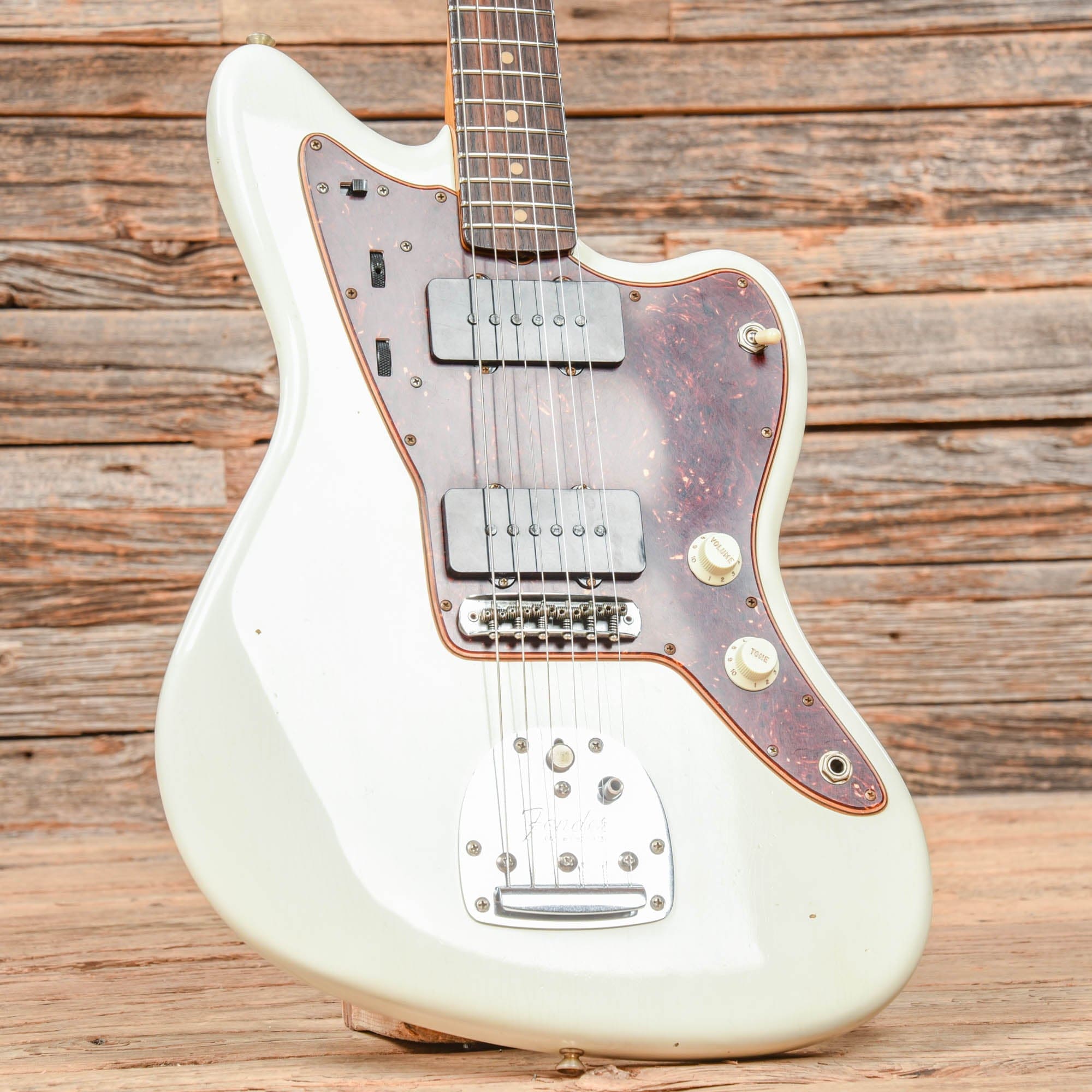 Fender Custom Shop '62 Jazzmaster Journeyman Relic Aged Olympic White 2022 Electric Guitars / Solid Body