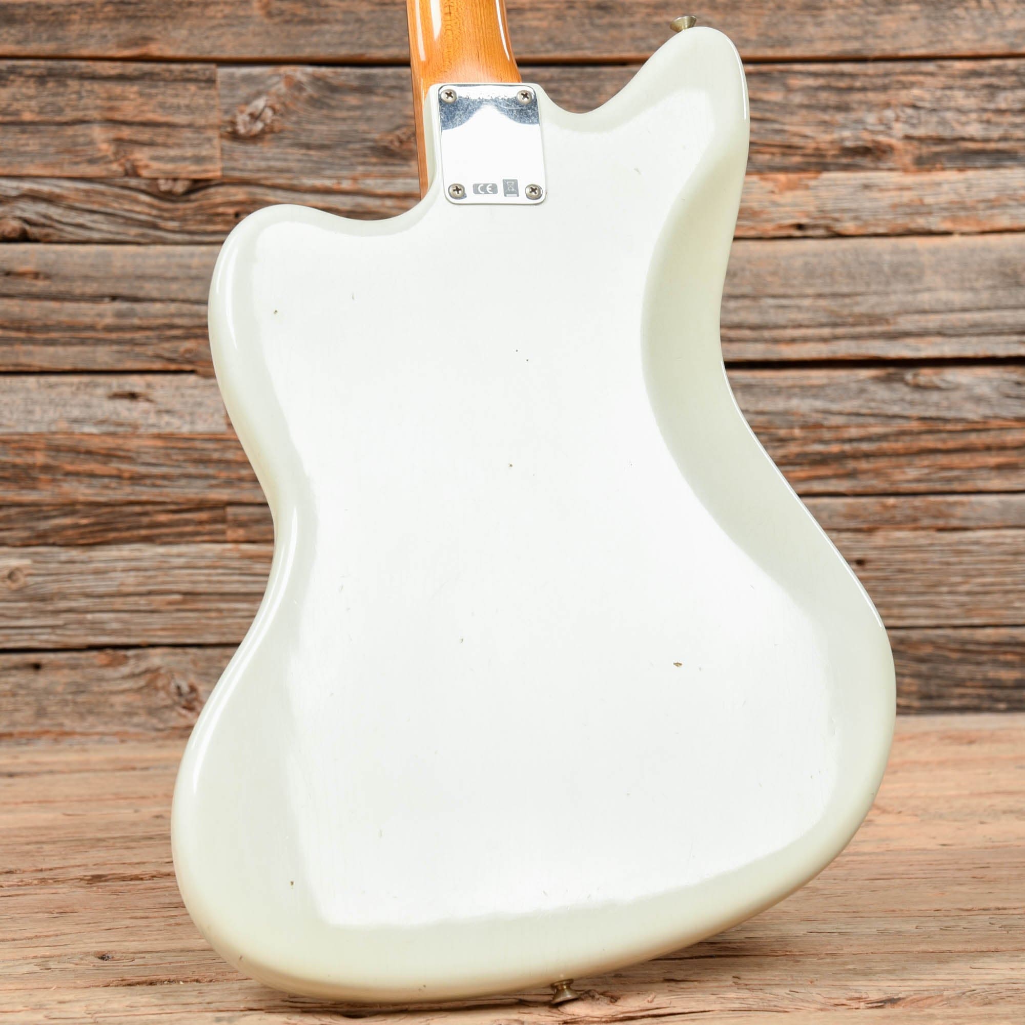 Fender Custom Shop '62 Jazzmaster Journeyman Relic Aged Olympic White 2022 Electric Guitars / Solid Body