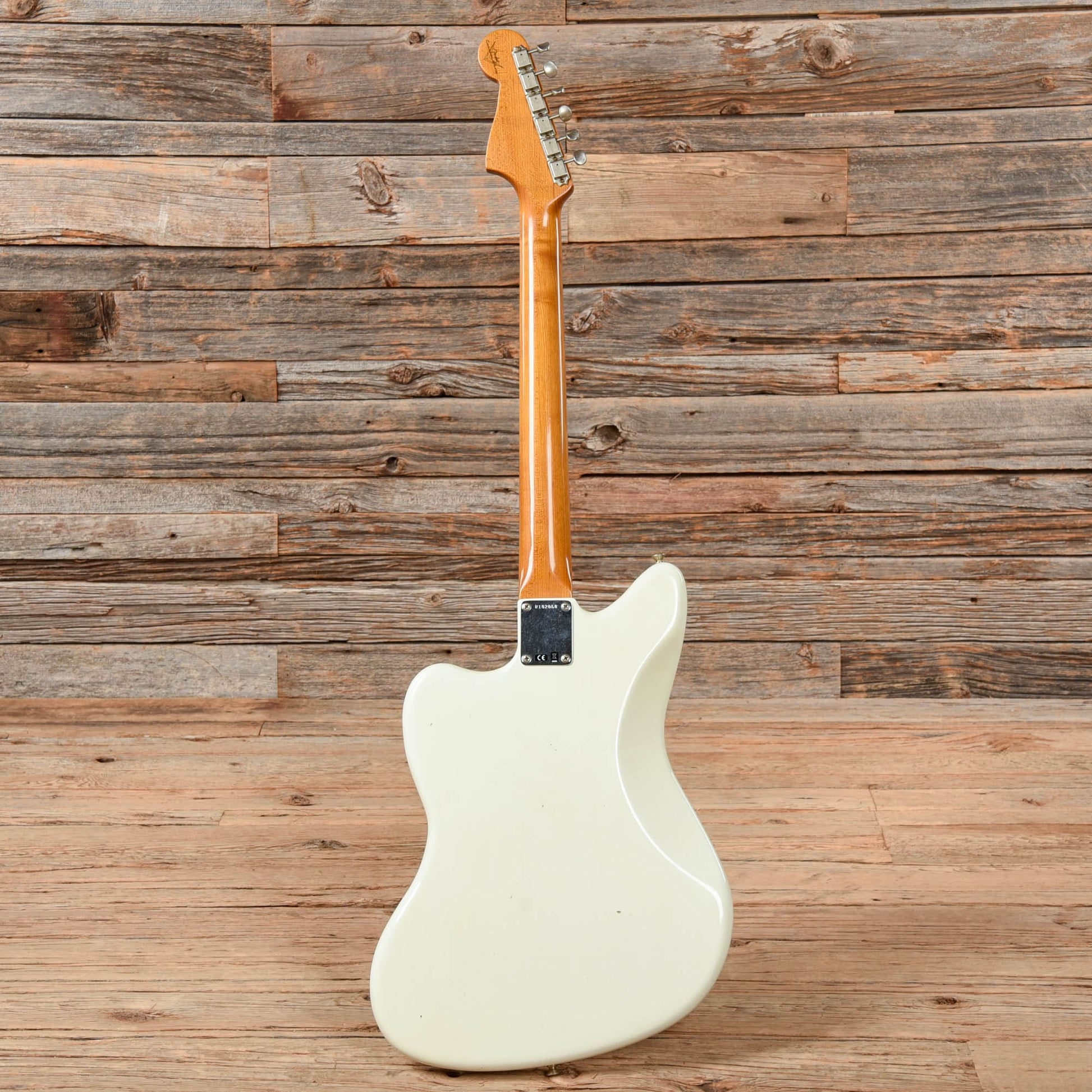 Fender Custom Shop '62 Jazzmaster Journeyman Relic Aged Olympic White 2022 Electric Guitars / Solid Body