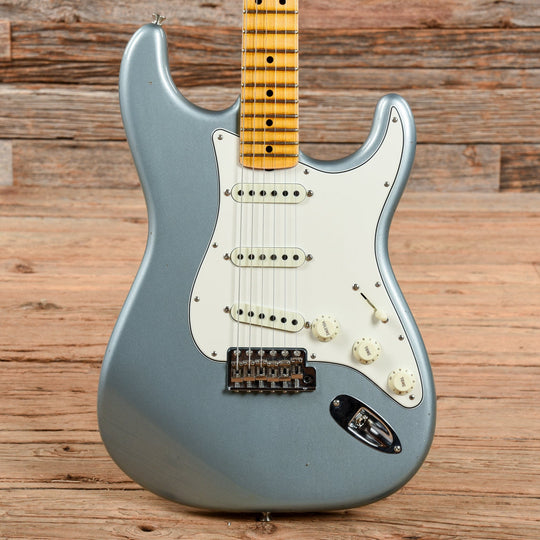Fender Custom Shop '65 Stratocaster Journeyman Relic Faded Aged Ice Blue Metallic 2019 Electric Guitars / Solid Body