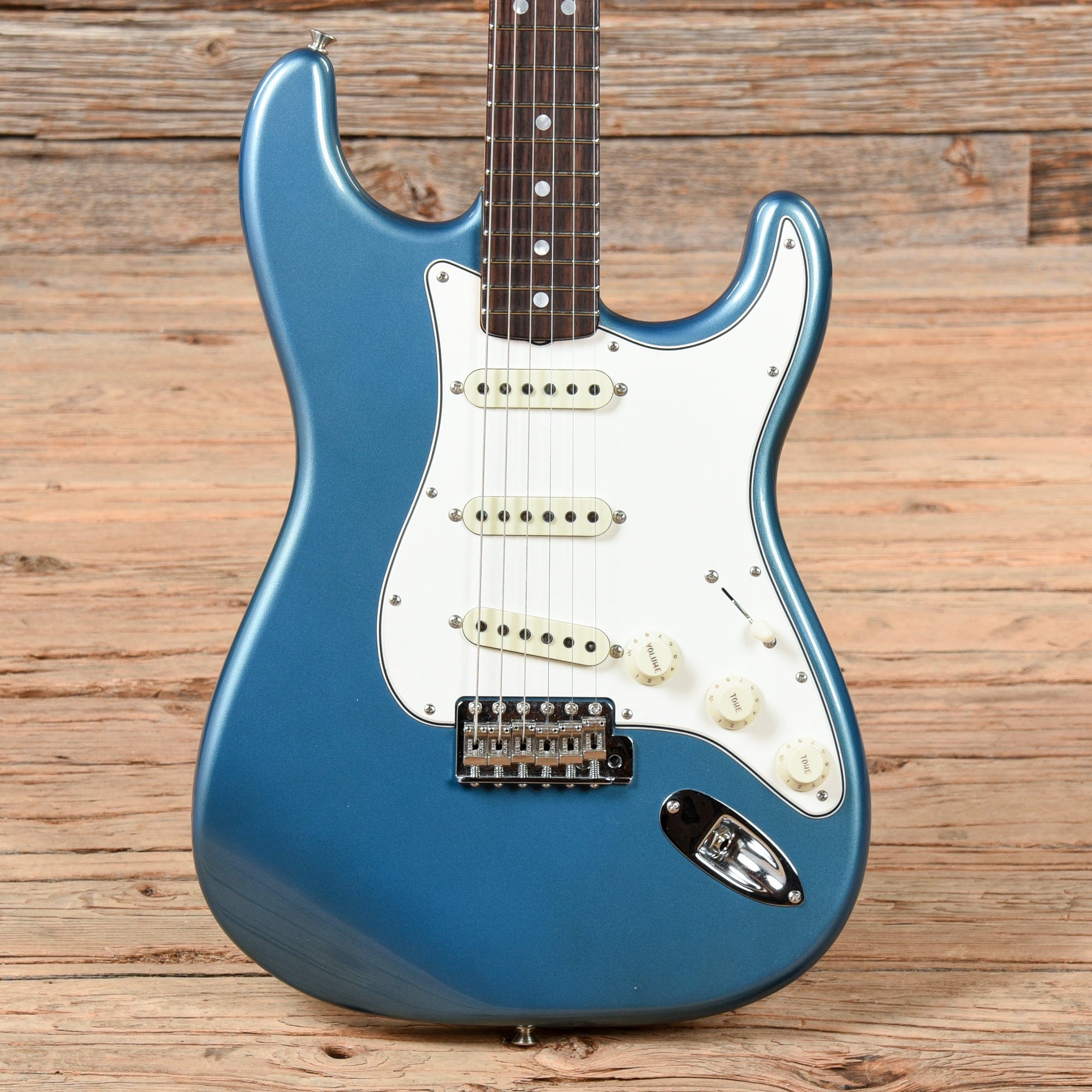 Fender Custom Shop '66 Stratocaster Deluxe Closet Classic Aged Lake Placid Blue 2022 Electric Guitars / Solid Body