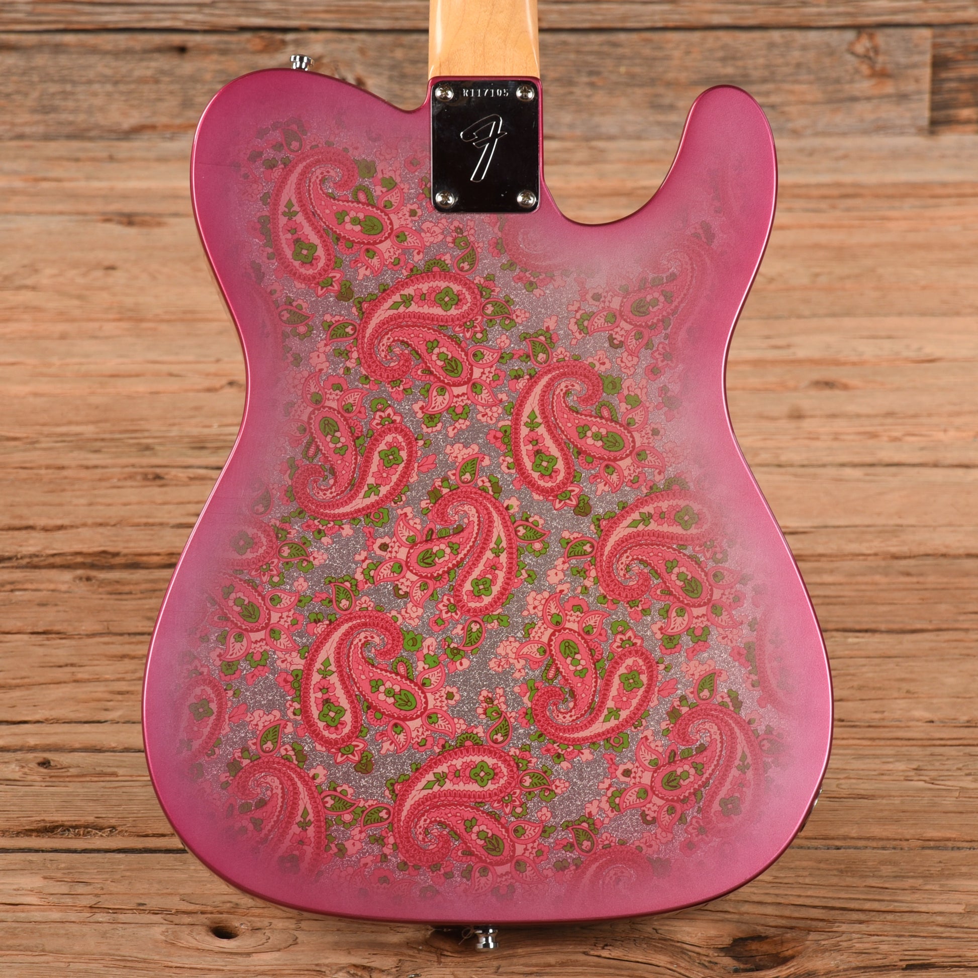 Fender Custom Shop 68 Paisley Telecaster CC Pink Paisley 2022 LEFTY Electric Guitars / Solid Body