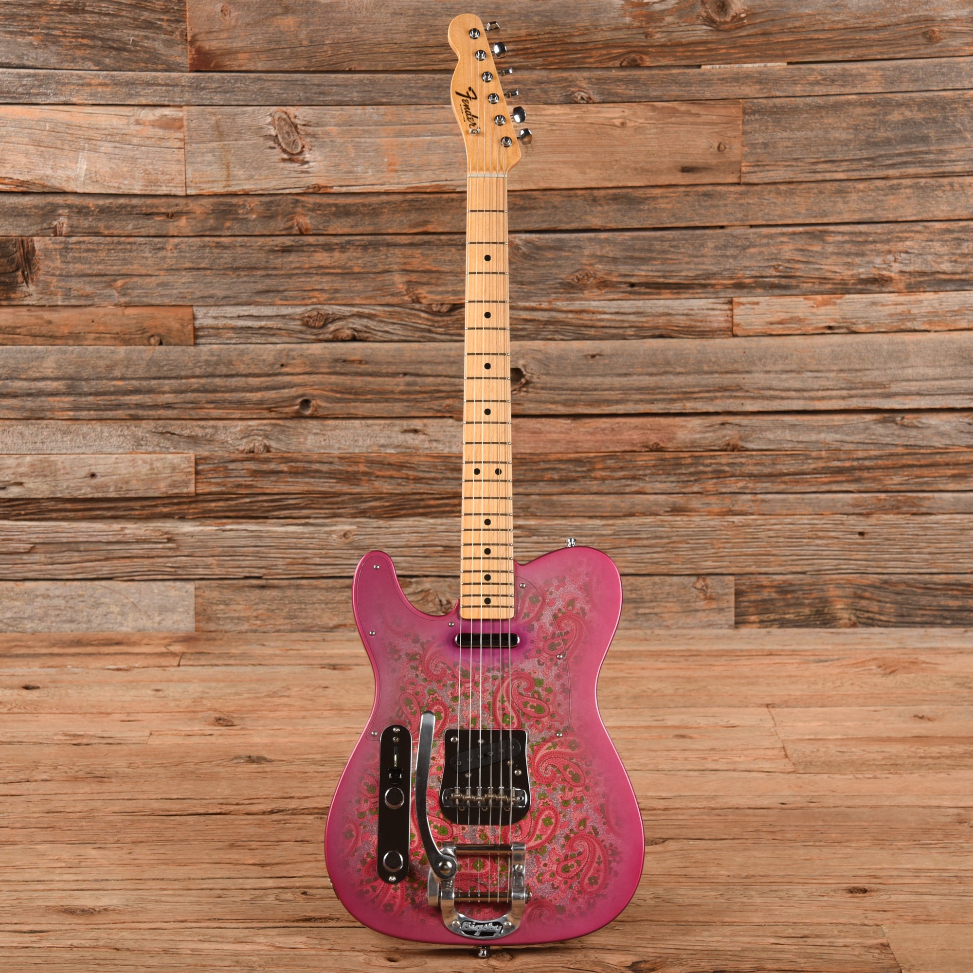 Fender Custom Shop 68 Paisley Telecaster CC Pink Paisley 2022 LEFTY Electric Guitars / Solid Body