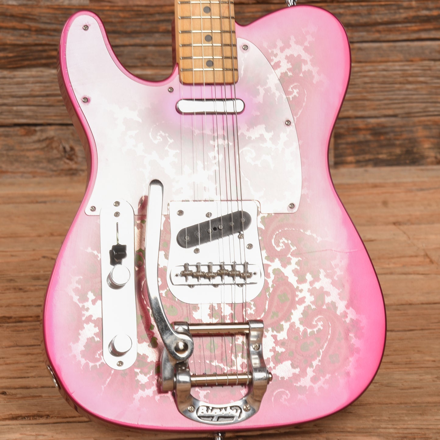 Fender Custom Shop 68 Paisley Telecaster CC Pink Paisley 2022 LEFTY Electric Guitars / Solid Body