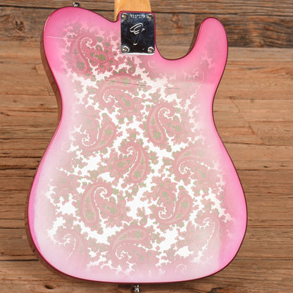 Fender Custom Shop 68 Paisley Telecaster CC Pink Paisley 2022 LEFTY Electric Guitars / Solid Body
