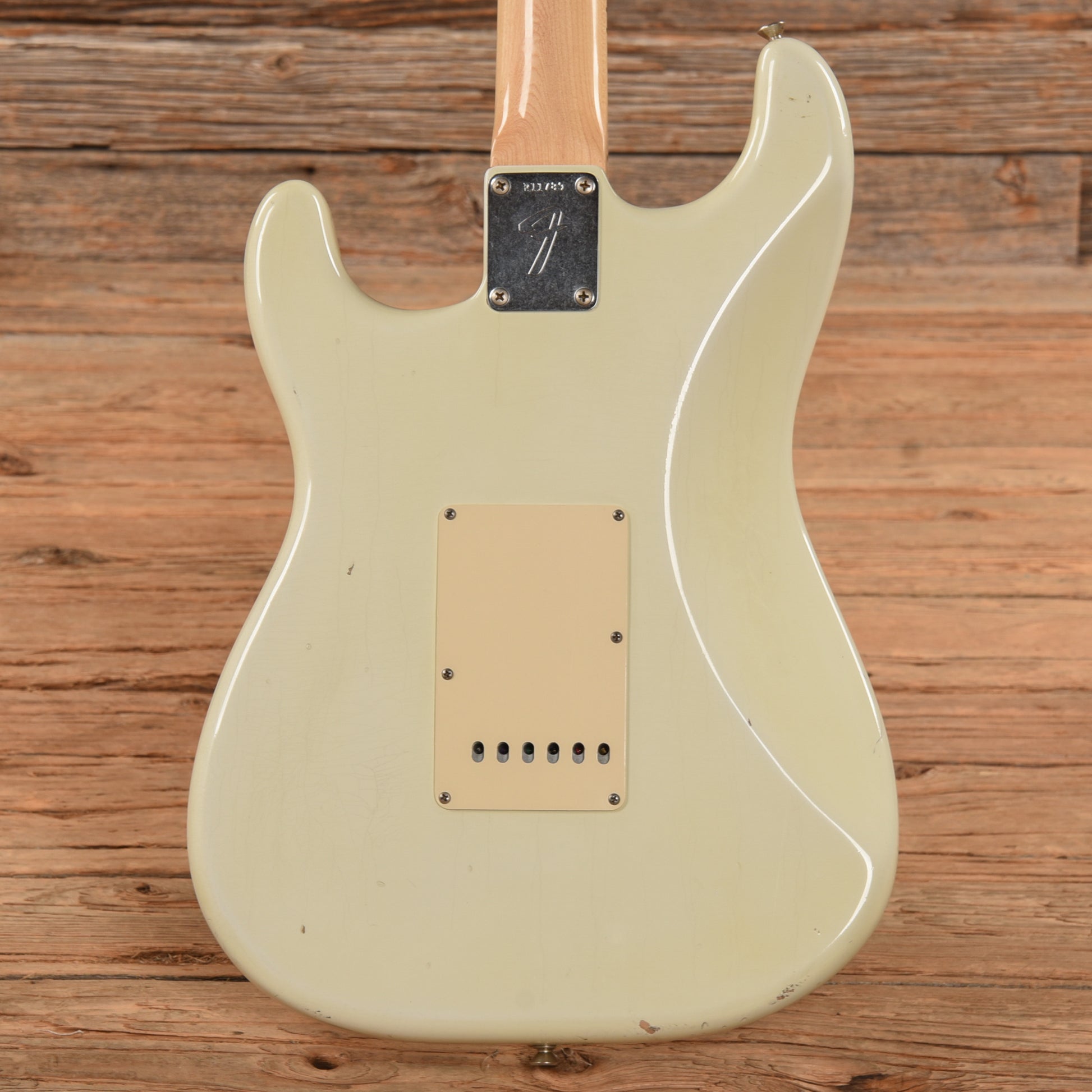 Fender Custom Shop '69 Stratocaster Relic Olympic White 2002 Electric Guitars / Solid Body