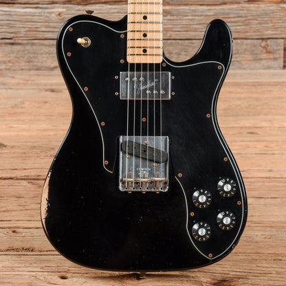 Fender Custom Shop '72 Telecaster Custom Relic Black 2010 Electric Guitars / Solid Body