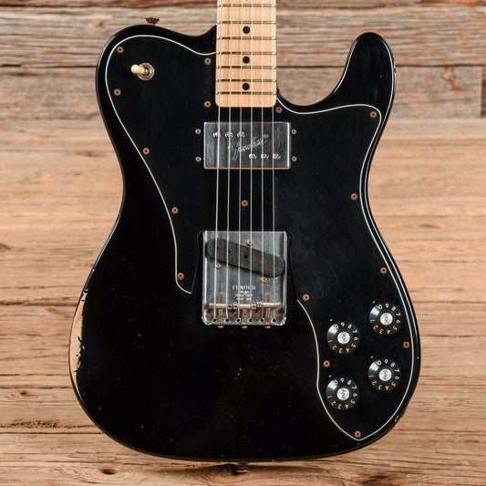 Fender Custom Shop '72 Telecaster Custom Relic Black 2010 Electric Guitars / Solid Body