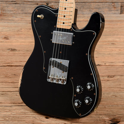 Fender Custom Shop '72 Telecaster Custom Relic Black 2010 Electric Guitars / Solid Body