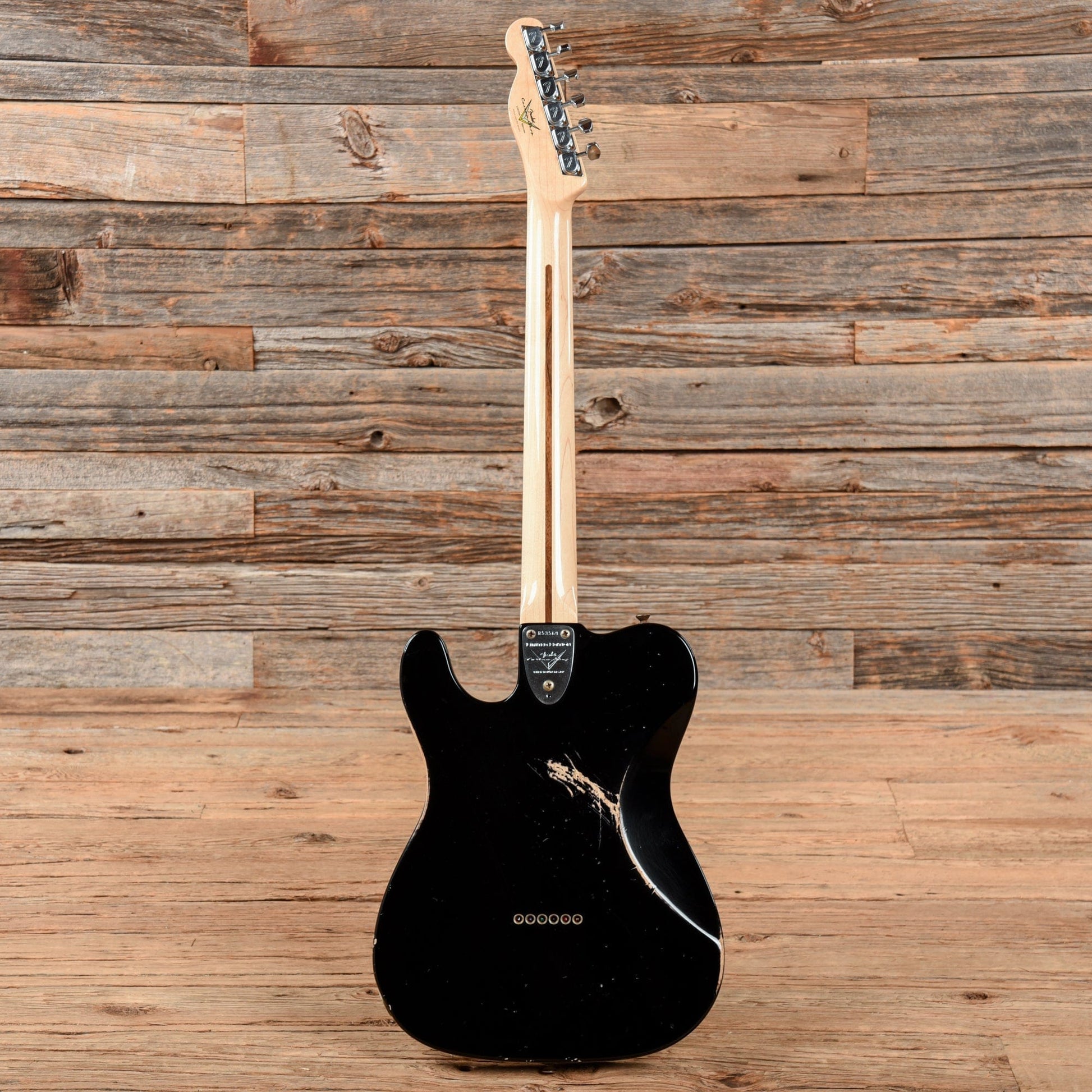 Fender Custom Shop '72 Telecaster Custom Relic Black 2010 Electric Guitars / Solid Body