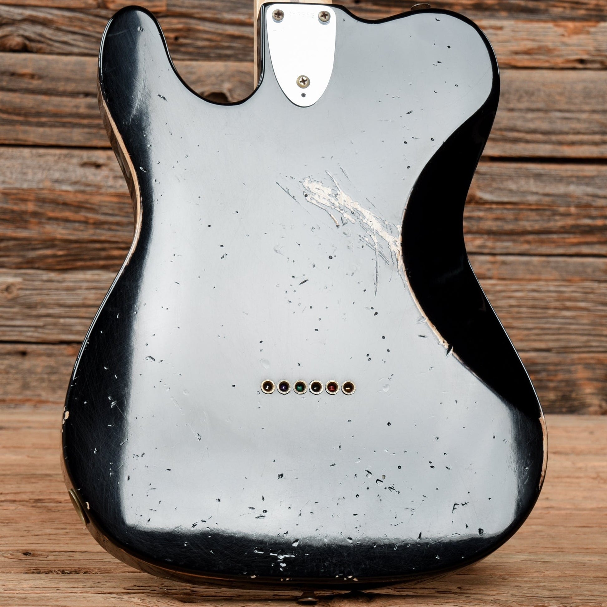 Fender Custom Shop '72 Telecaster Custom Relic Black 2010 Electric Guitars / Solid Body