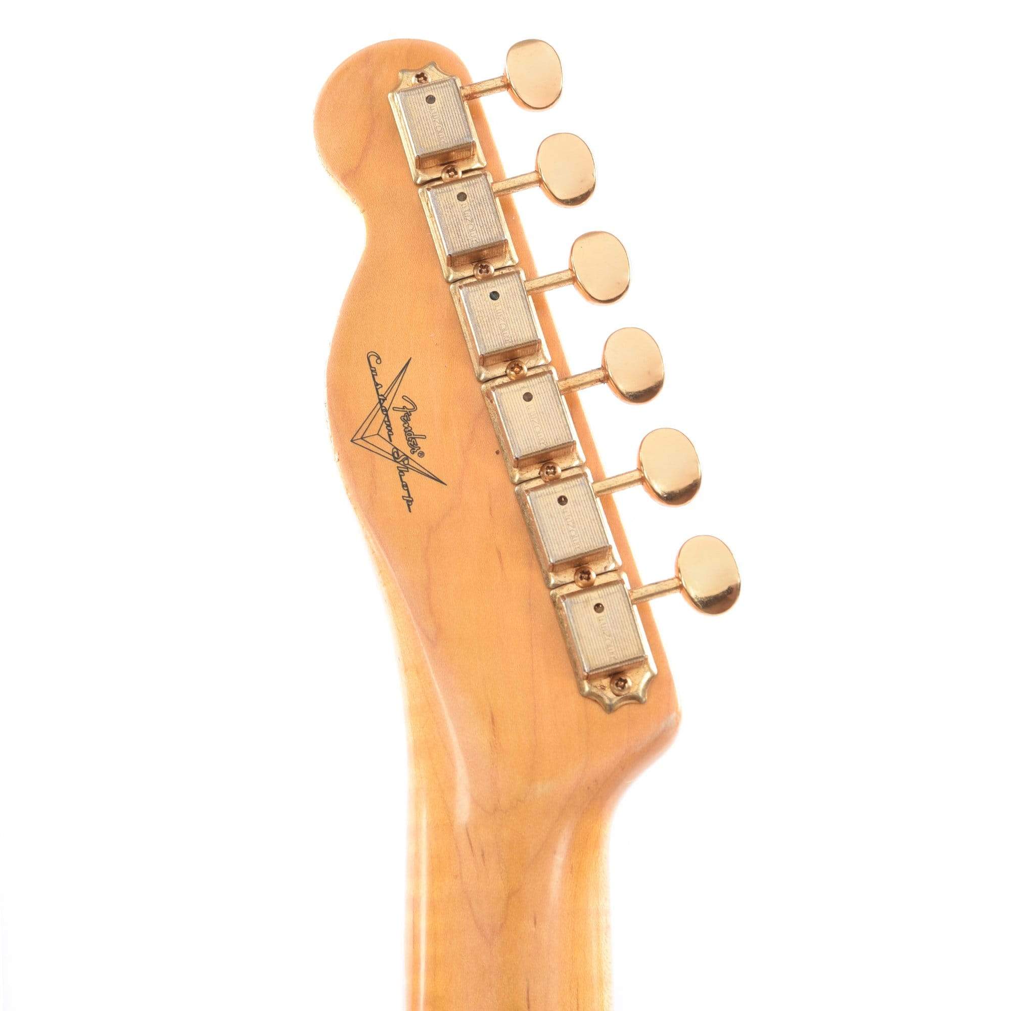 Fender Custom Shop American Custom Telecaster Ash Relic Amber Transparent 