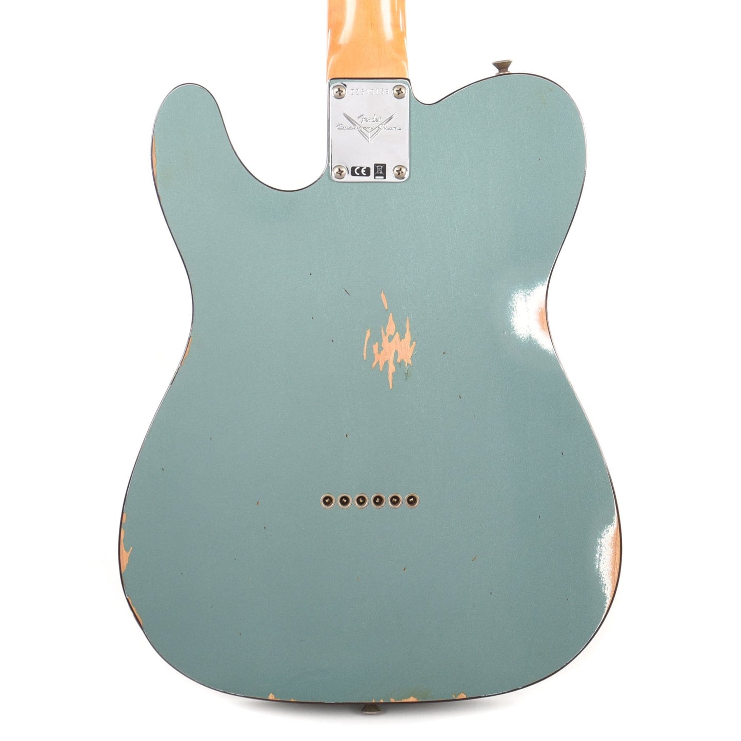 Fender Custom Shop American Custom Telecaster "Chicago Special" Relic Faded Aged Sherwood Green Electric Guitars / Solid Body