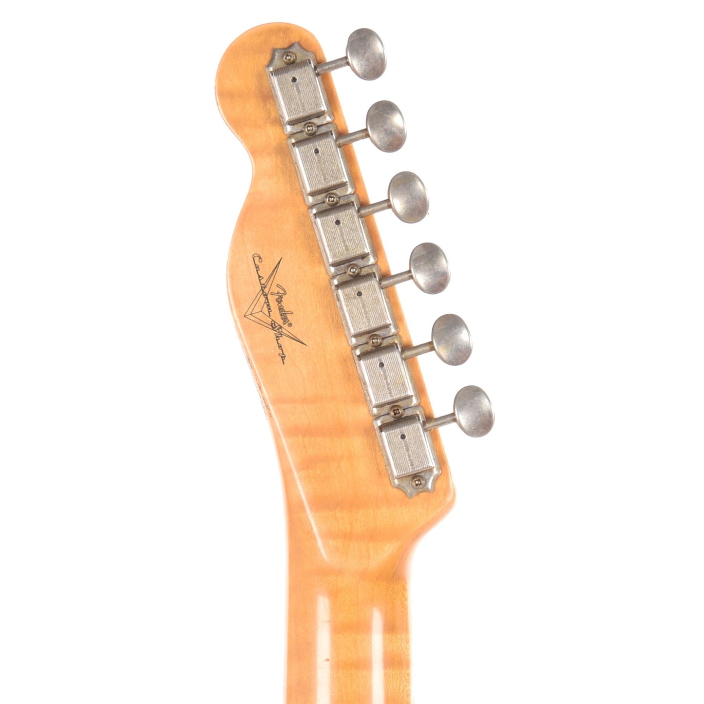 Fender Custom Shop American Custom Telecaster "Chicago Special" Relic Faded Aged Sherwood Green Electric Guitars / Solid Body