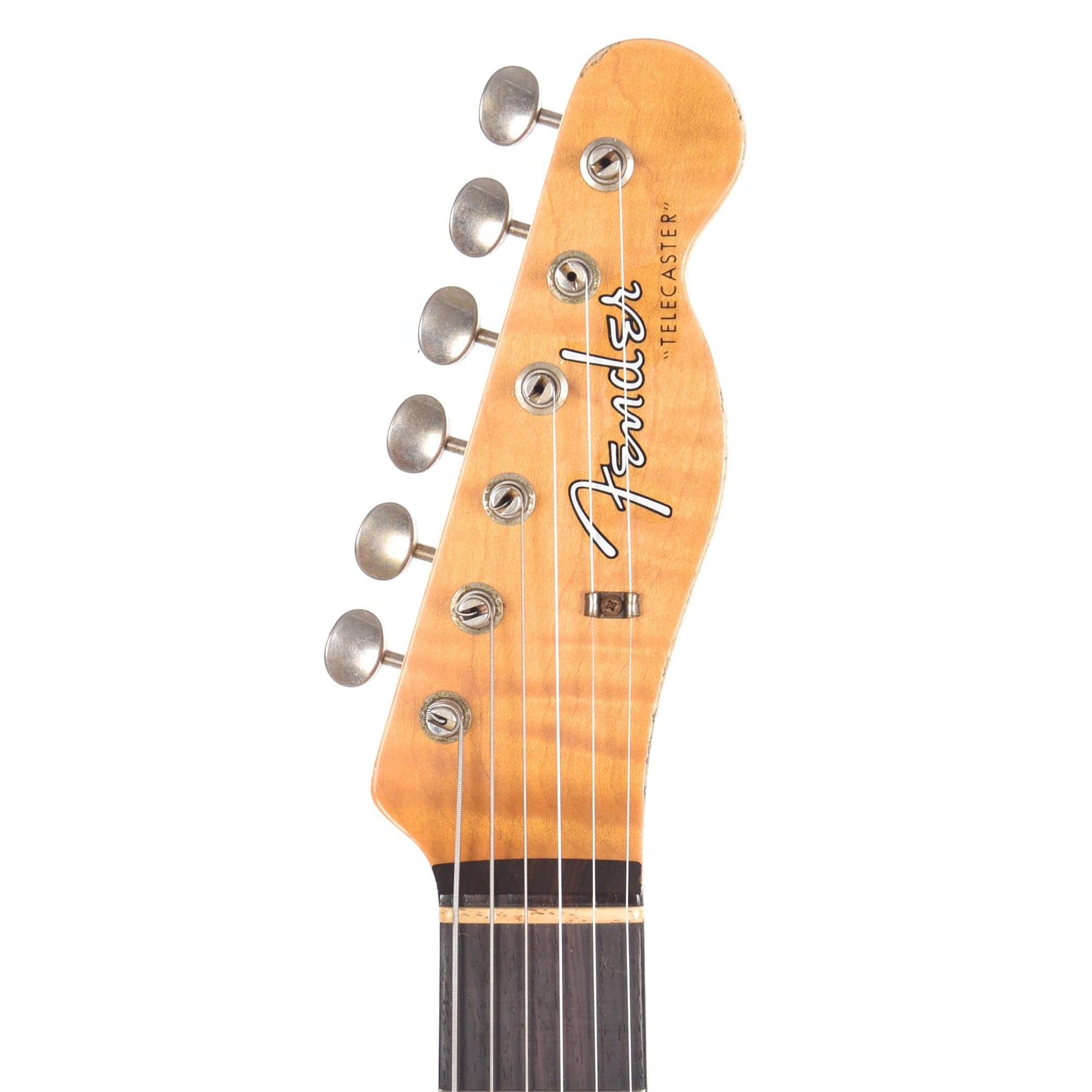 Fender Custom Shop American Custom Telecaster "Chicago Special" Relic Faded Aged Sherwood Green Electric Guitars / Solid Body