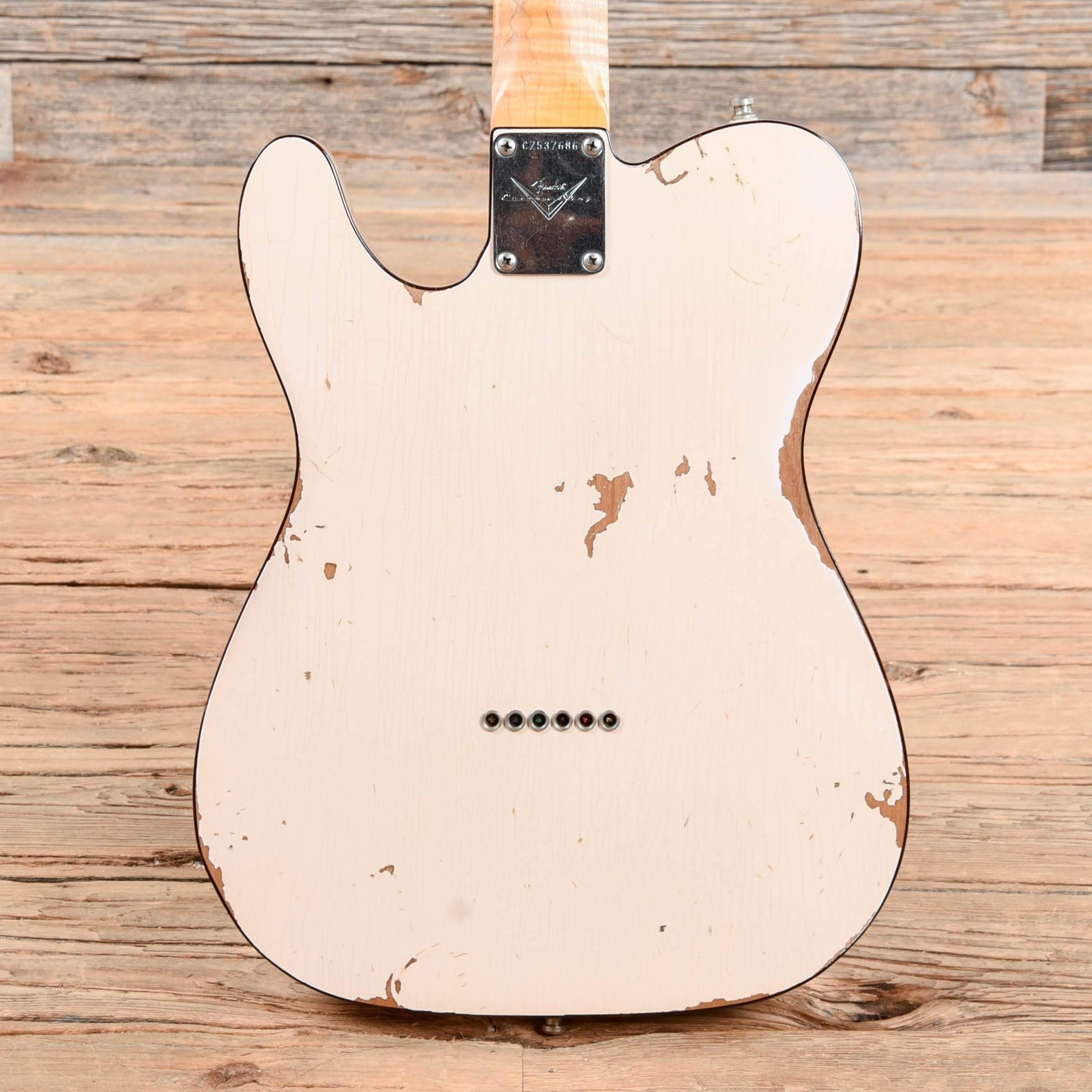 Fender Custom Shop American Custom Telecaster H/S "CME Spec" Relic Super Aged/Faded Shell Pink 2018 Electric Guitars / Solid Body