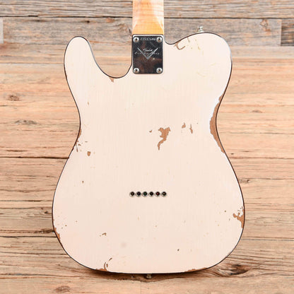 Fender Custom Shop American Custom Telecaster H/S "CME Spec" Relic Super Aged/Faded Shell Pink 2018 Electric Guitars / Solid Body