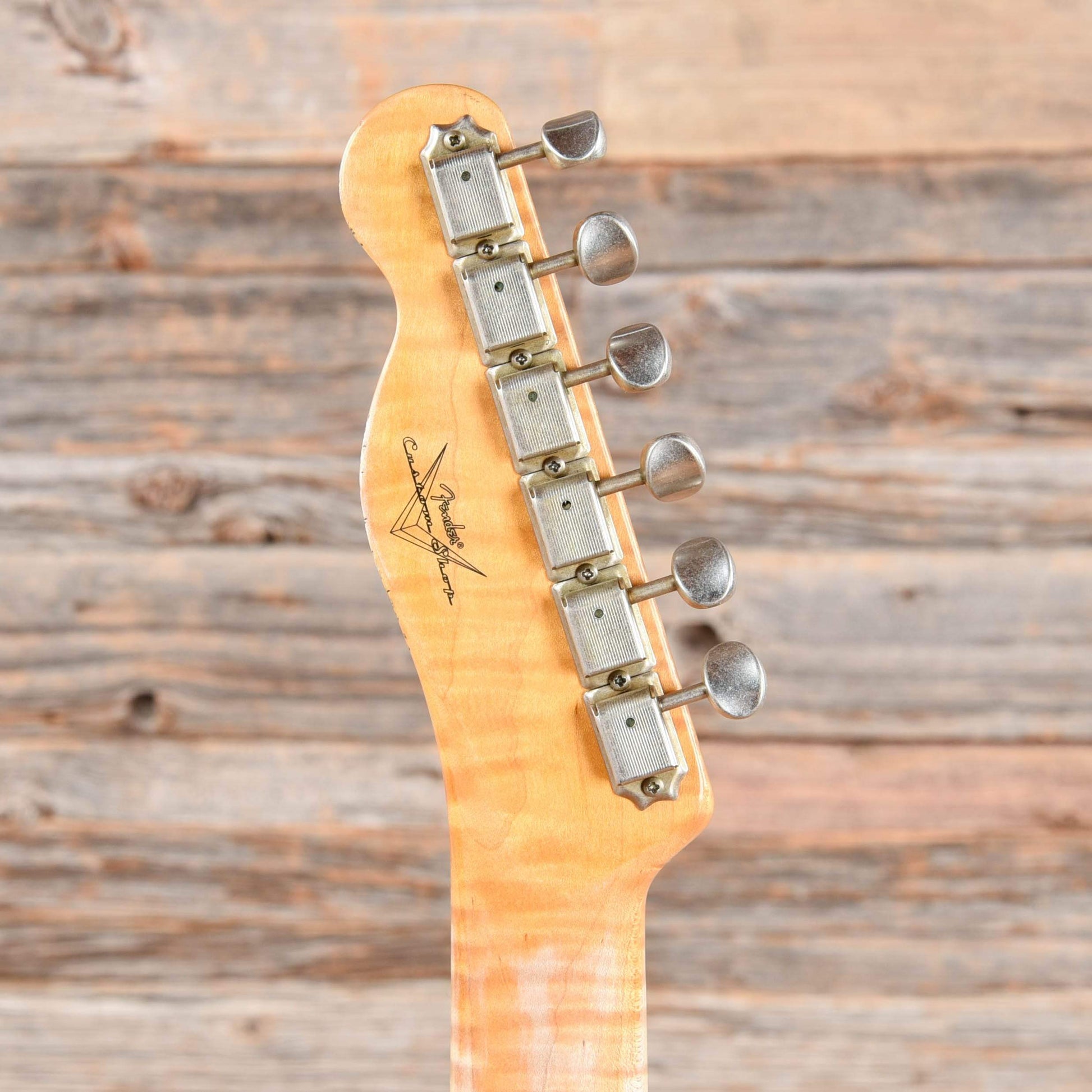 Fender Custom Shop American Custom Telecaster H/S "CME Spec" Relic Super Aged/Faded Shell Pink 2018 Electric Guitars / Solid Body