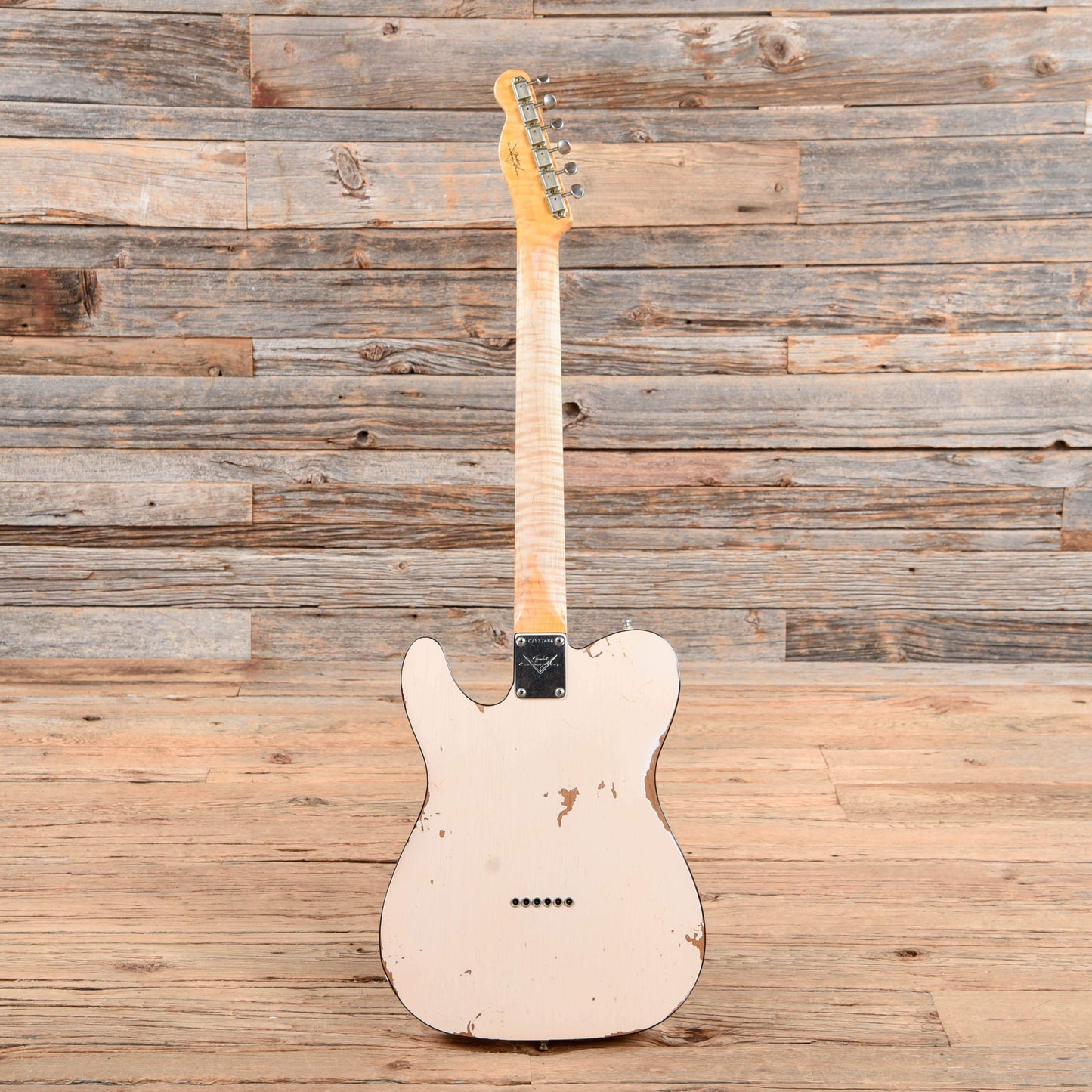 Fender Custom Shop American Custom Telecaster H/S "CME Spec" Relic Super Aged/Faded Shell Pink 2018 Electric Guitars / Solid Body